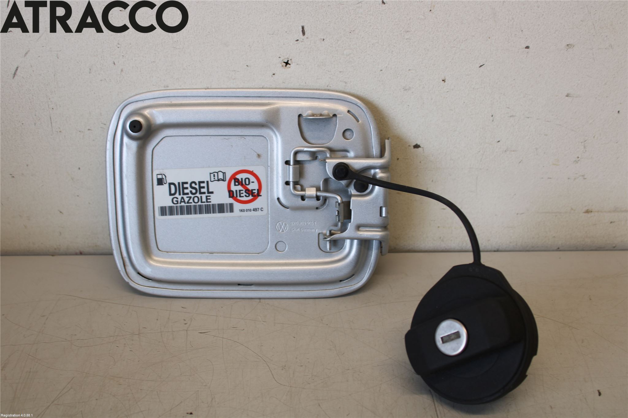 Volkswagen VW CADDY 11-15 Drivstoff Tankluke