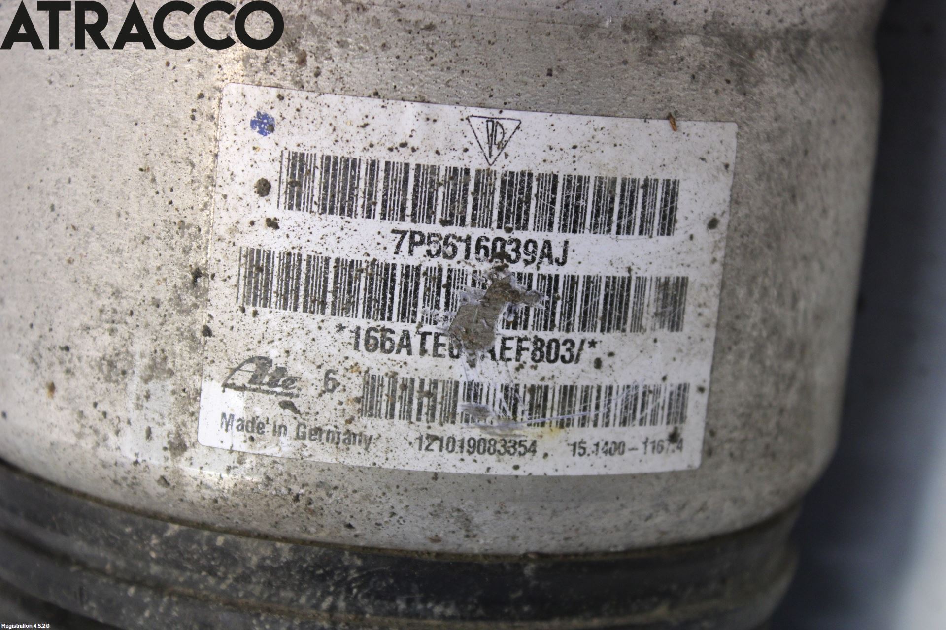 Porsche CAYENNE 03- Fjærbein Foran Venstre