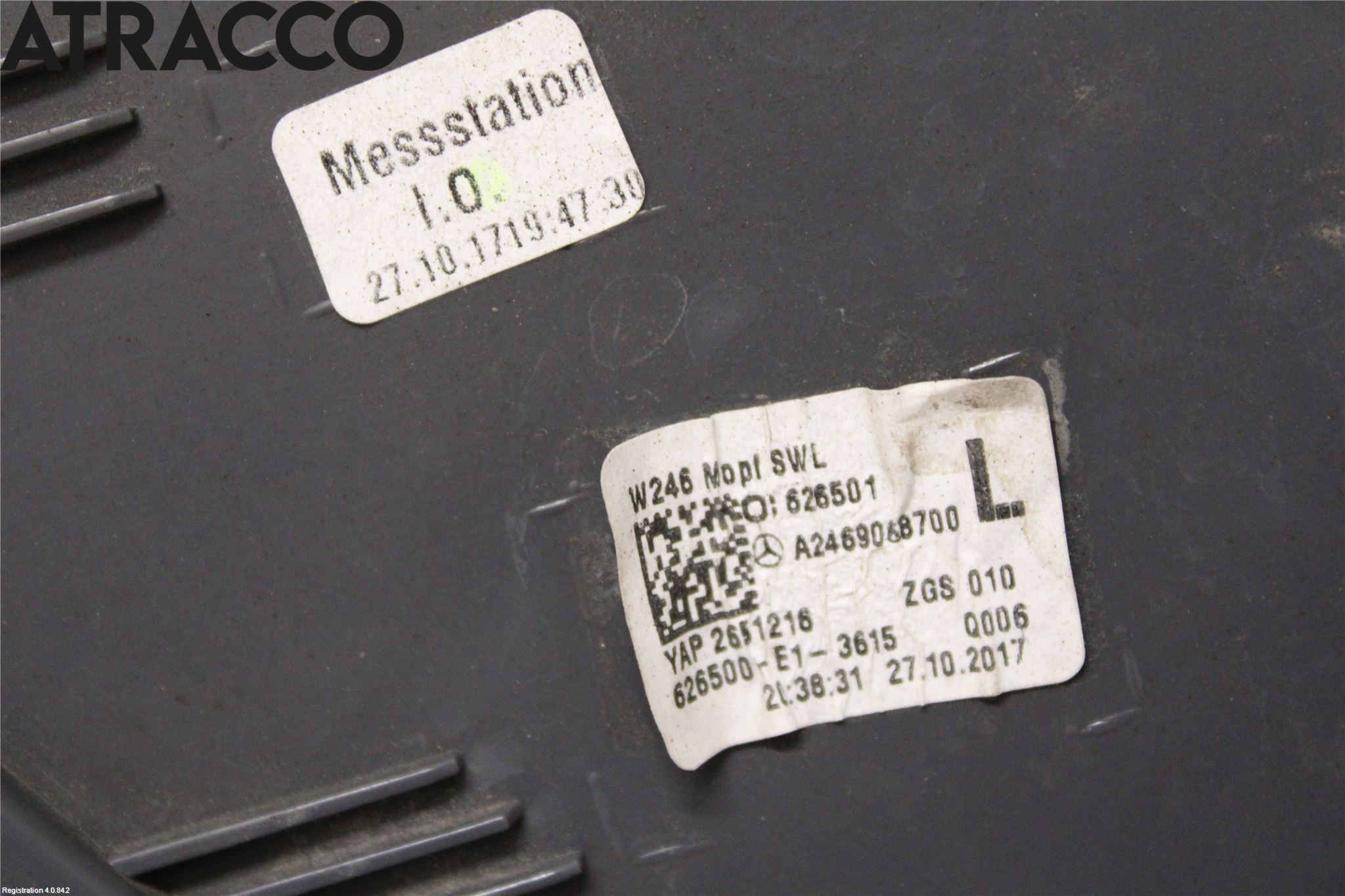 Mercedes-Benz MB B-KLASS (W246/W242) 12-19 Baklykt Venstre