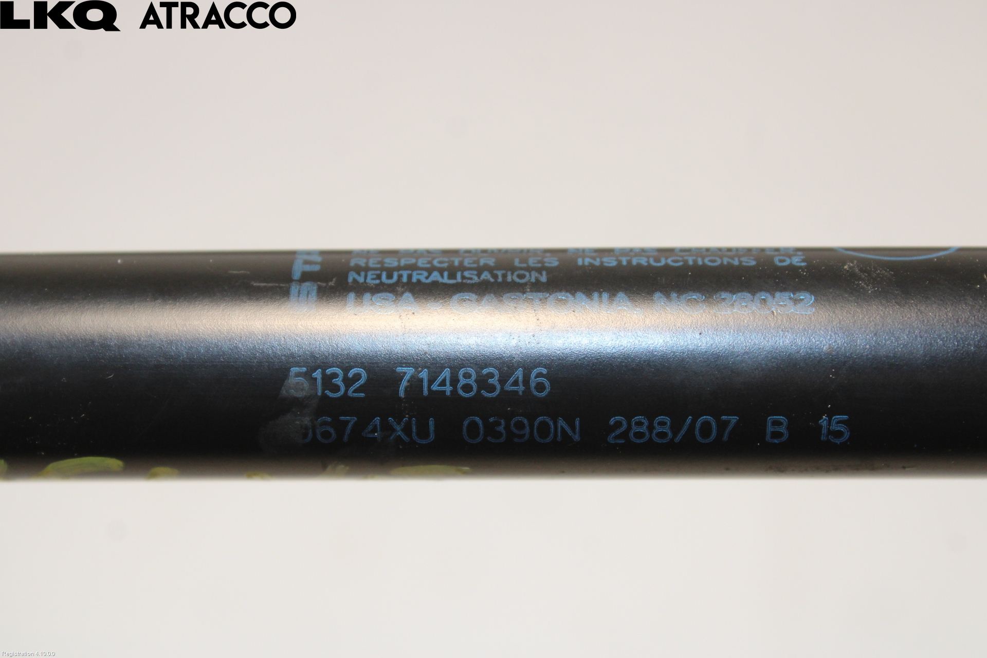 BMW X5 E70 07-13 Panser Demper-Gassfjær