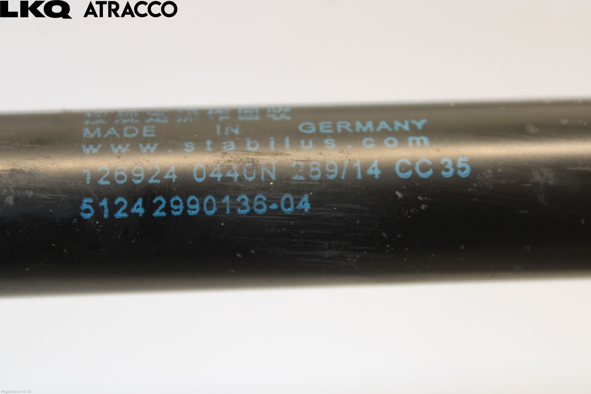 BMW X1 E84 10-15 Bakluke Demper-Gassfjær