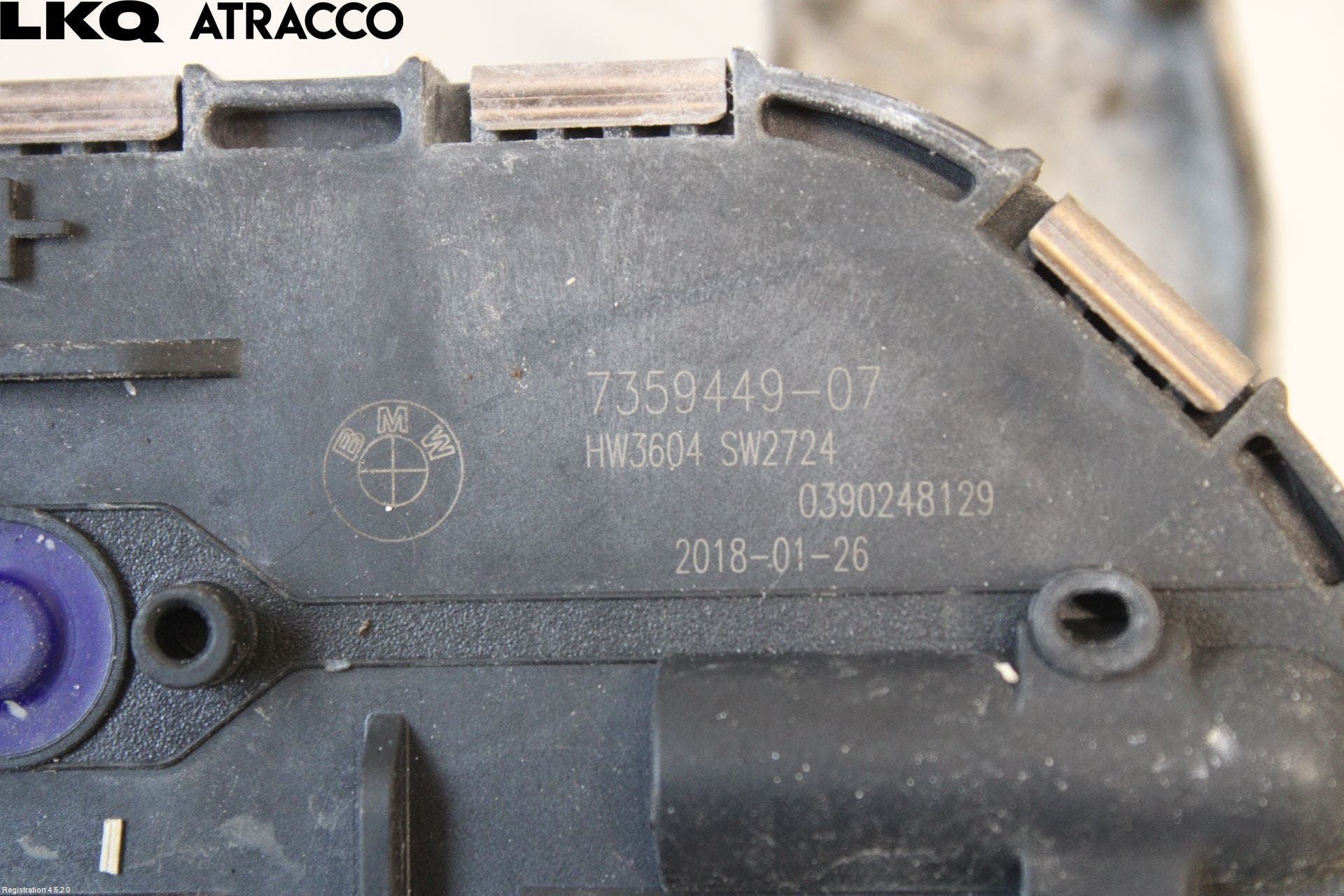 BMW i3 I01 13-22 Viskermotor Frontrute