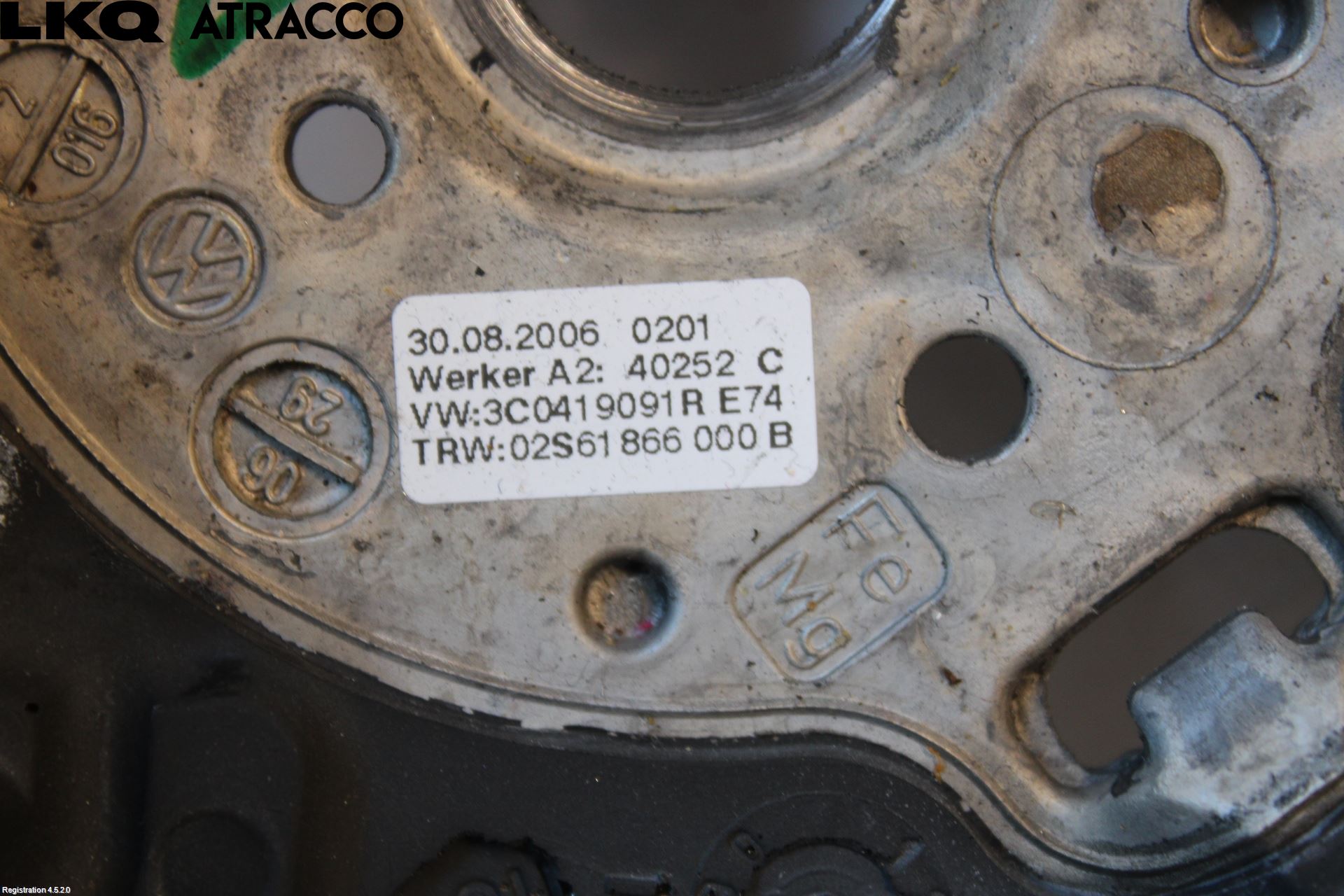 Volkswagen VW TOURAN 03-10 Ratt