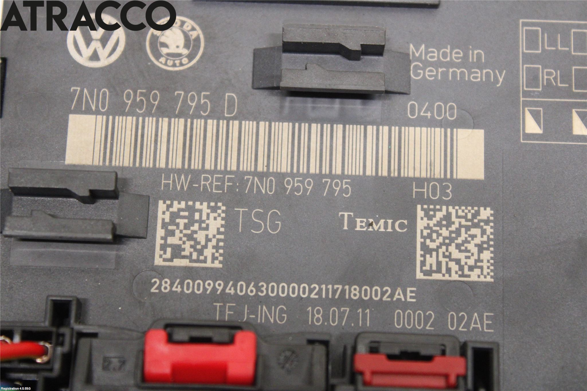 Skoda YETI Styreenhet Dør