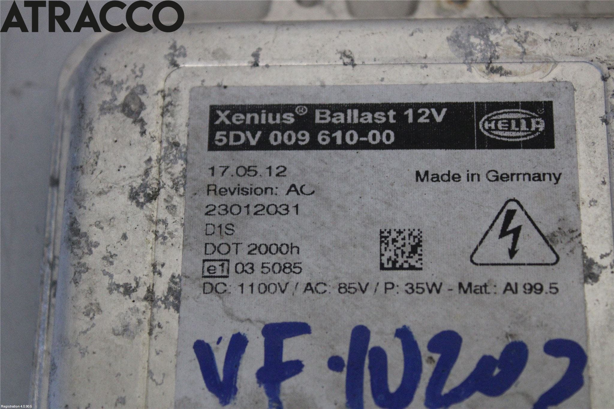 Nissan QASHQAI+2 10-14 Styreenhet Xenon