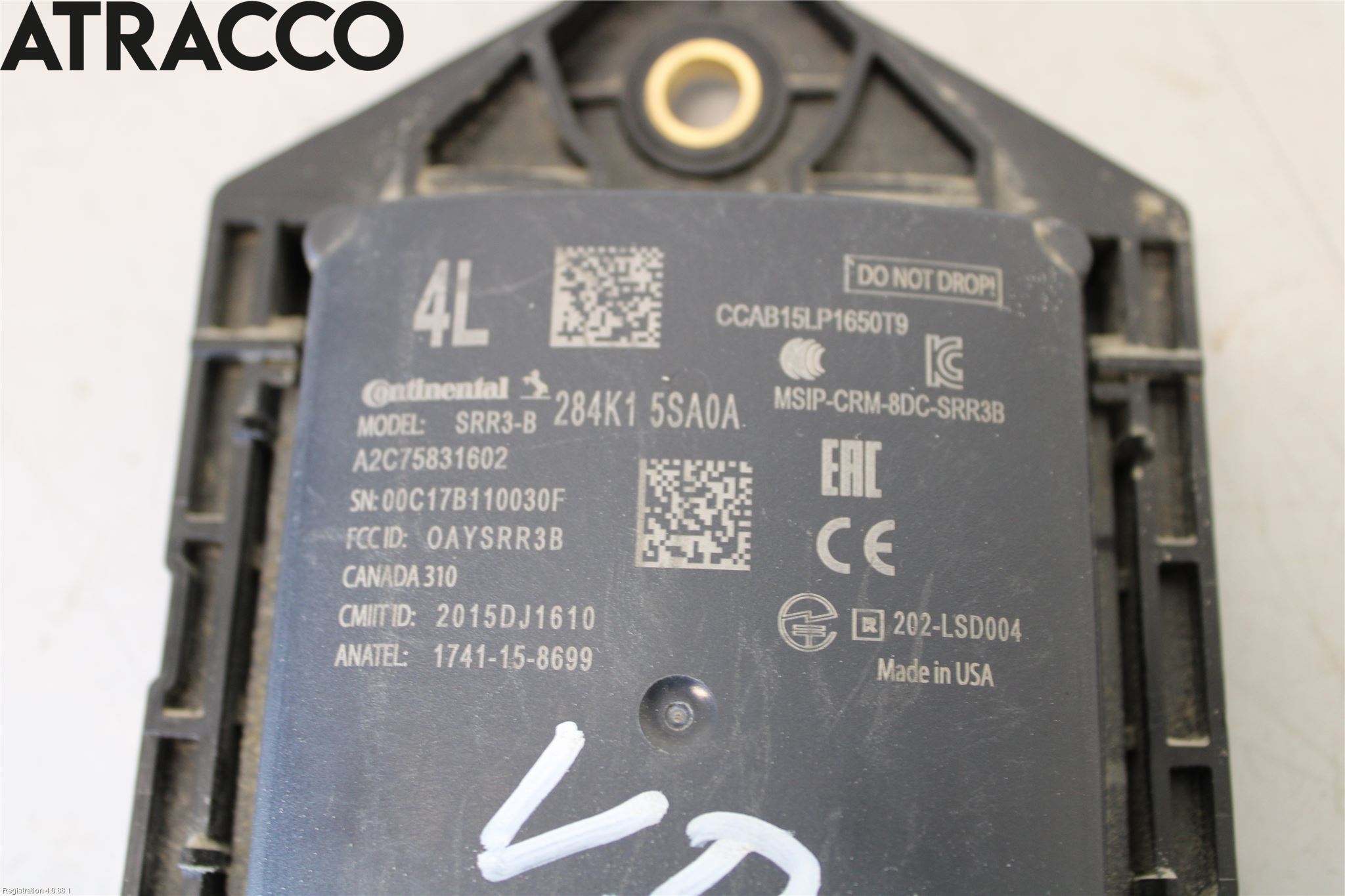 Nissan LEAF 18- Sensor Kollisjonsbeskyttelse