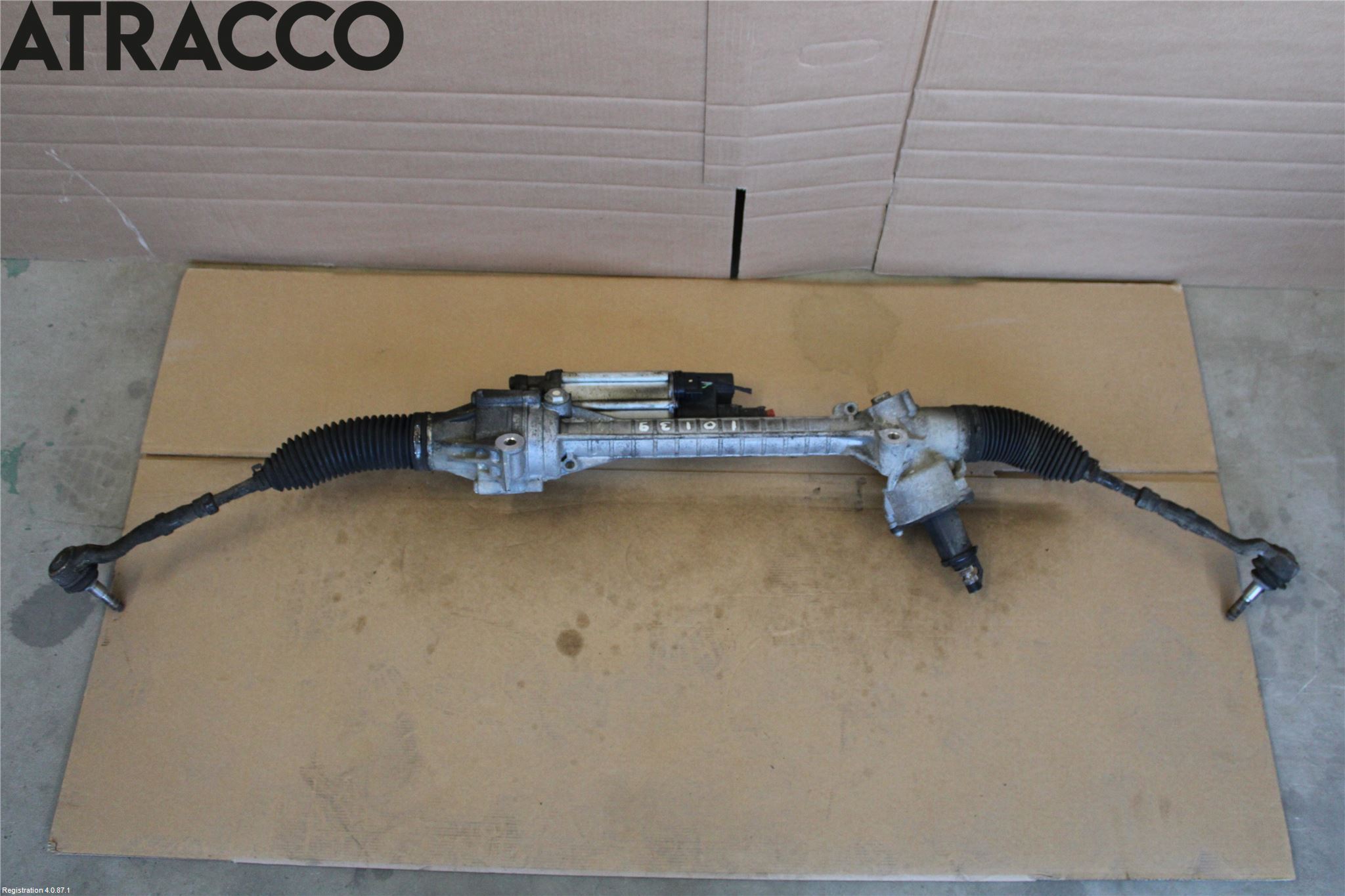 BMW 5 F10/F11/F18 09-17 Servo Snekke - Tannstang