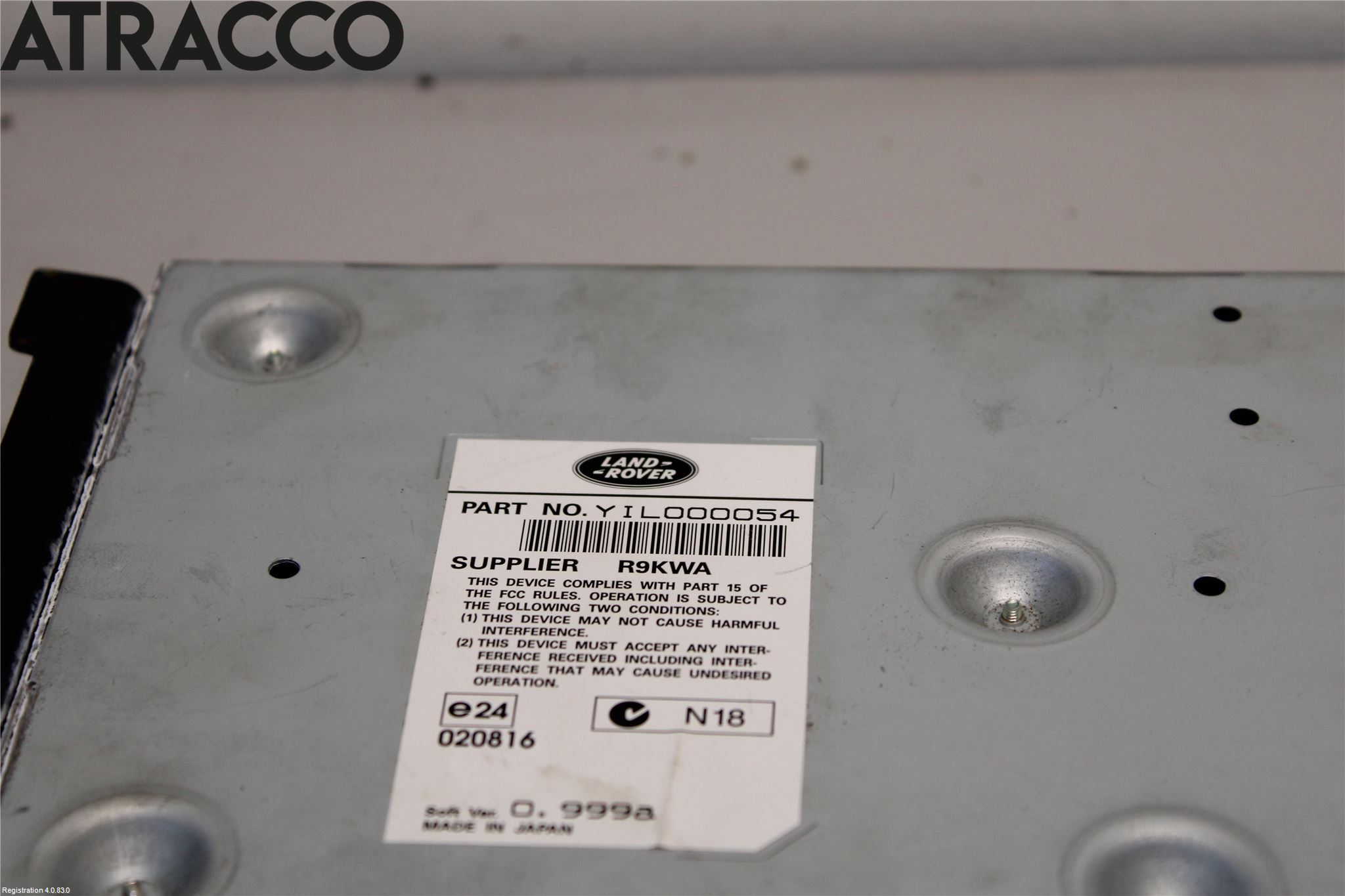 Landrover LAND ROVER RANGE ROVER L322 02-12 Styreenhet Øvrig