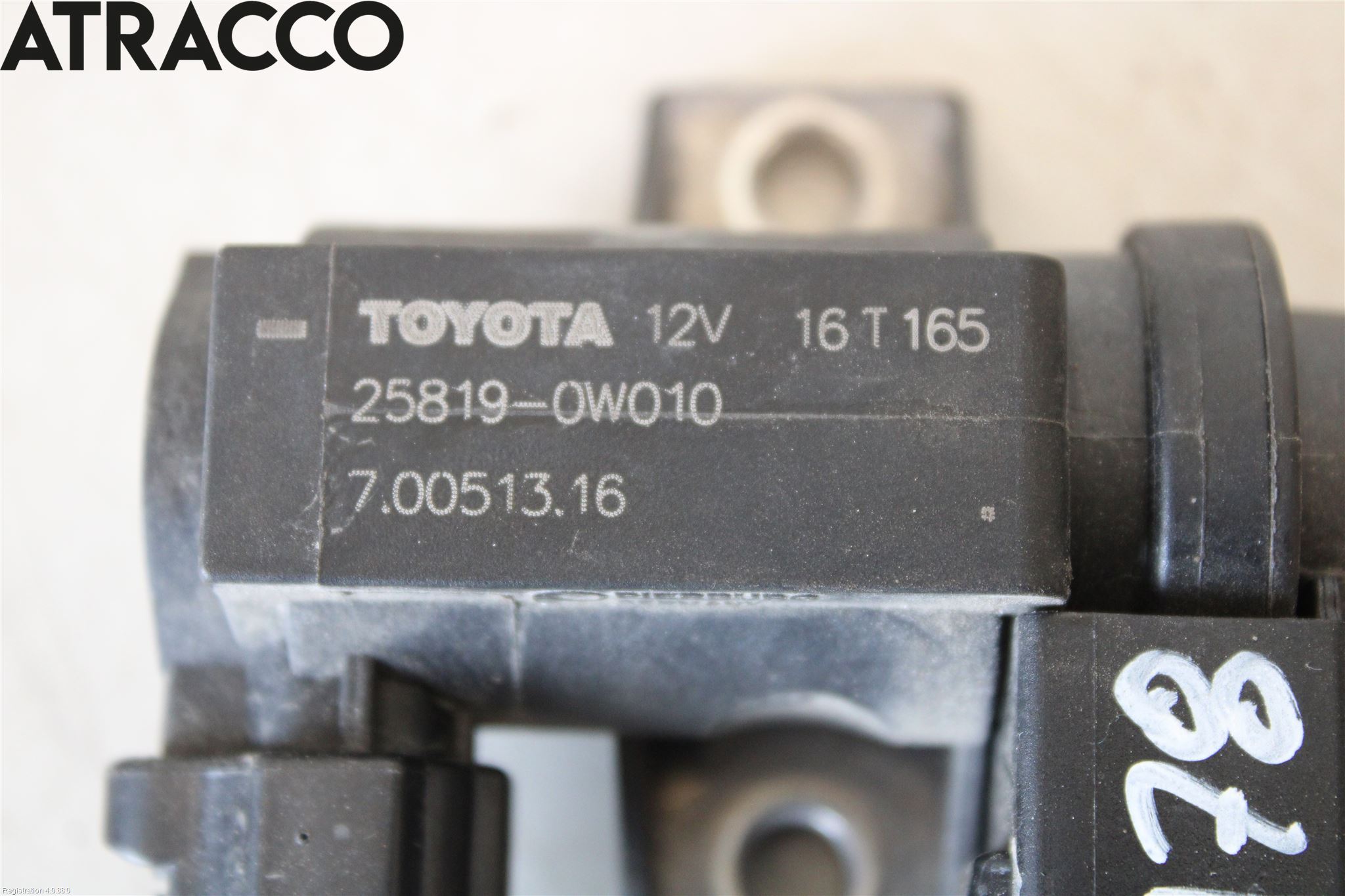 Toyota AURIS 13-19 Vacuumventil