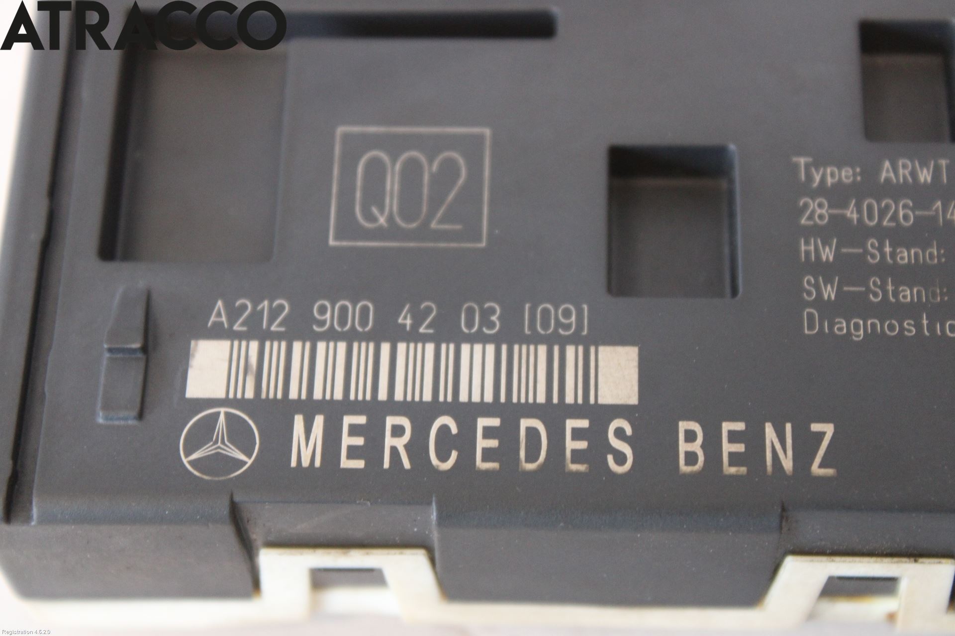 Mercedes-Benz MB E-KLASS (W212) 09-16 Styreenhet Bakluke