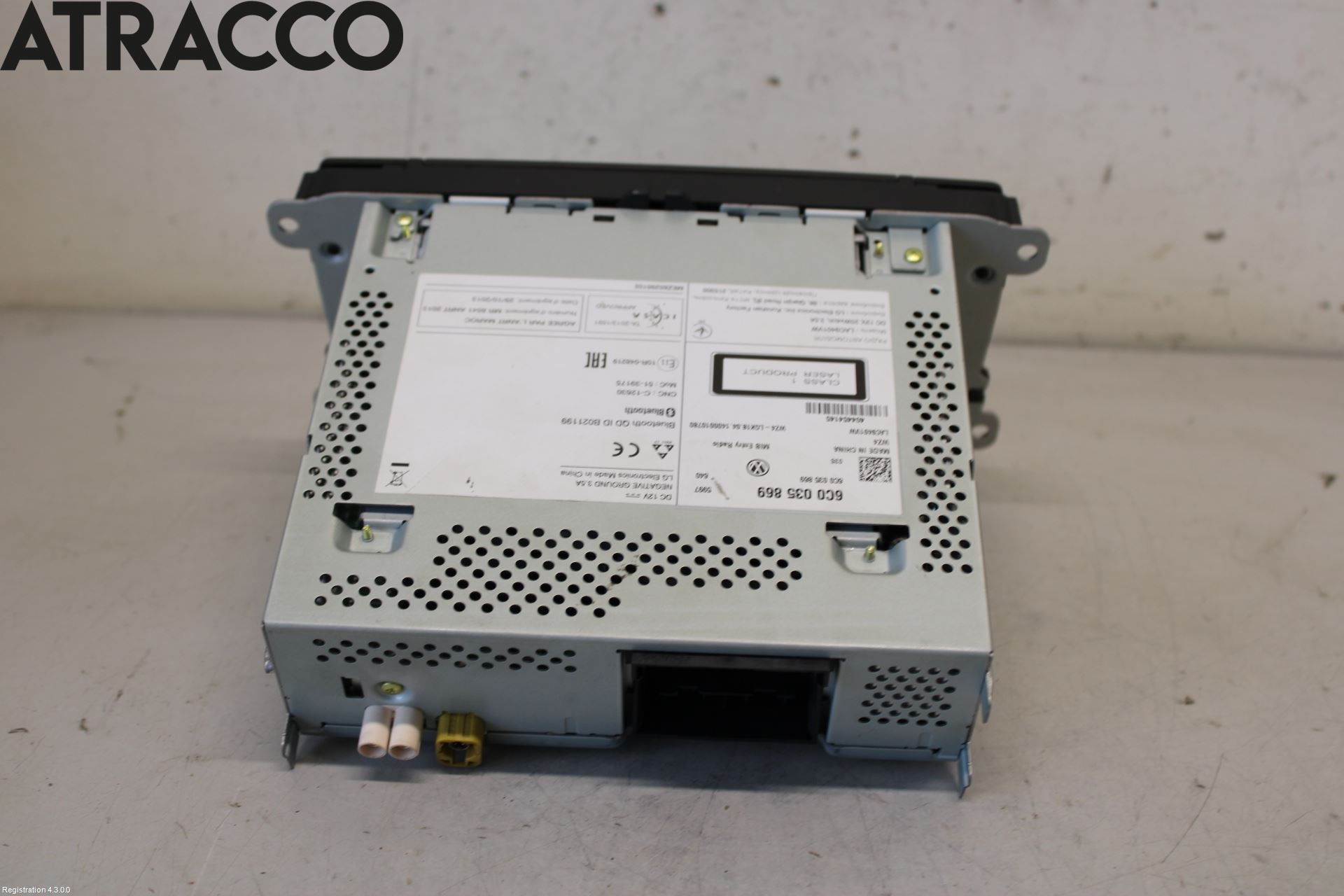 Volkswagen VW POLO 10-17 Stereo Radio Med Cd
