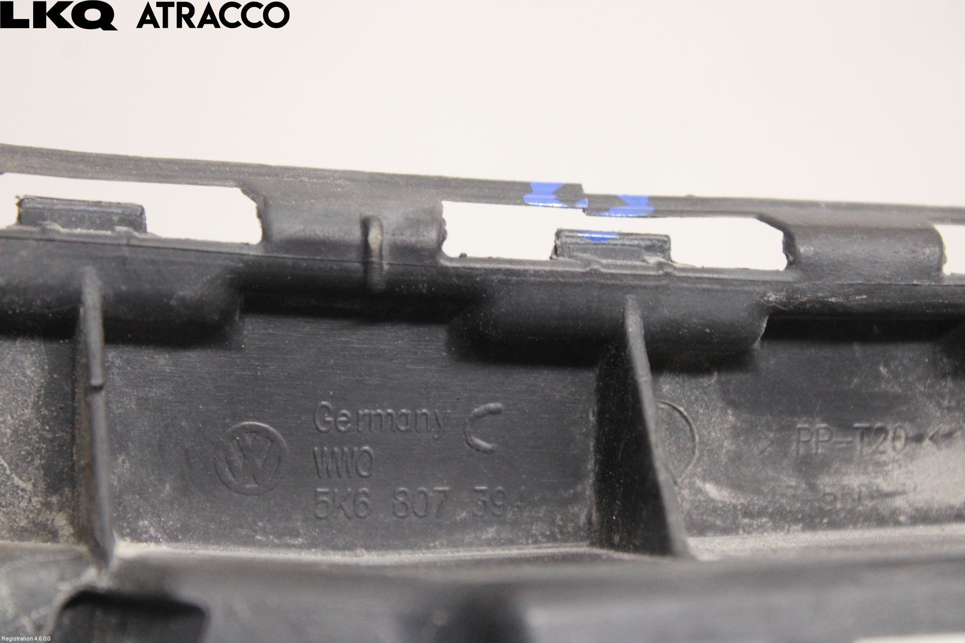 Volkswagen VW GOLF VI 09-13 Støtfangerfeste Bak Høyre