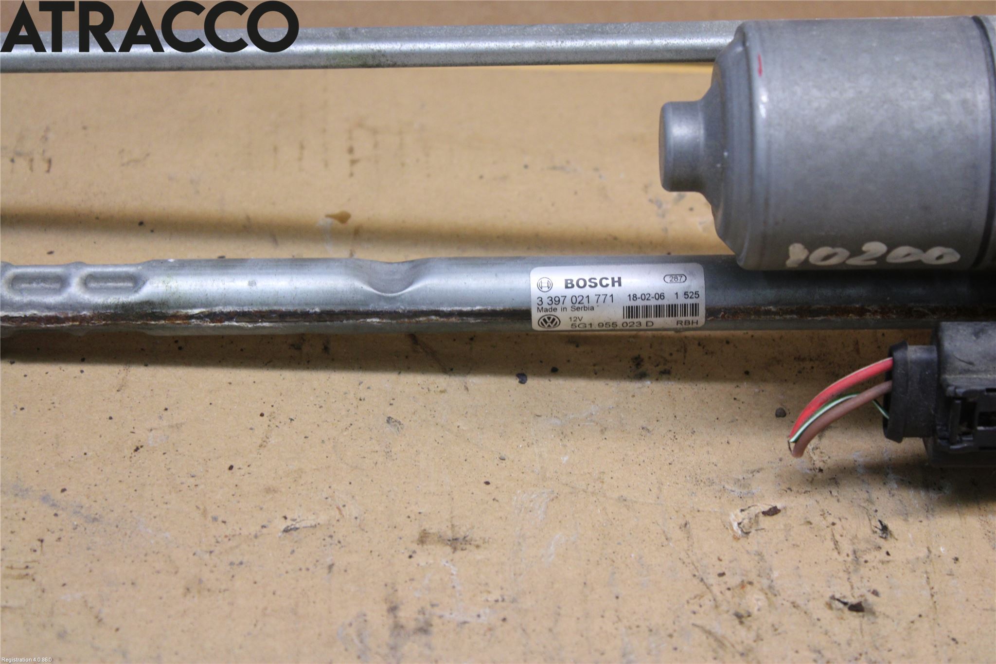 Volkswagen VW GOLF / E-GOLF VII 13-20 Viskermotor Frontrute