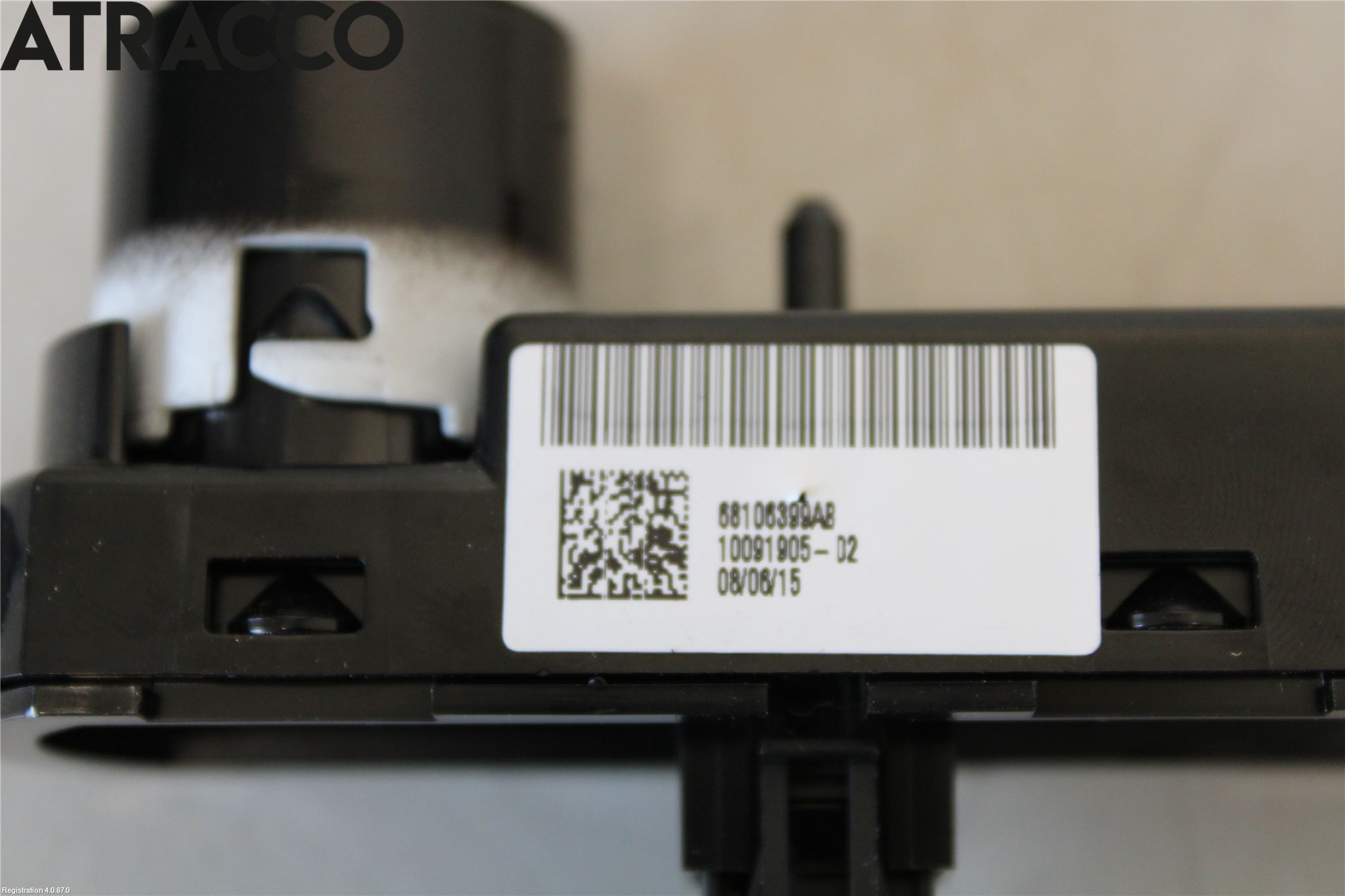 Fiat 500 07- Bryter Varsel (Nødblink)