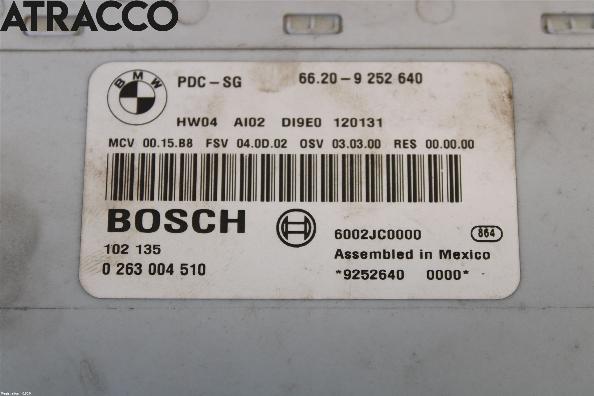 Mini COUPE R56 05-14 Styreenhet Parkering