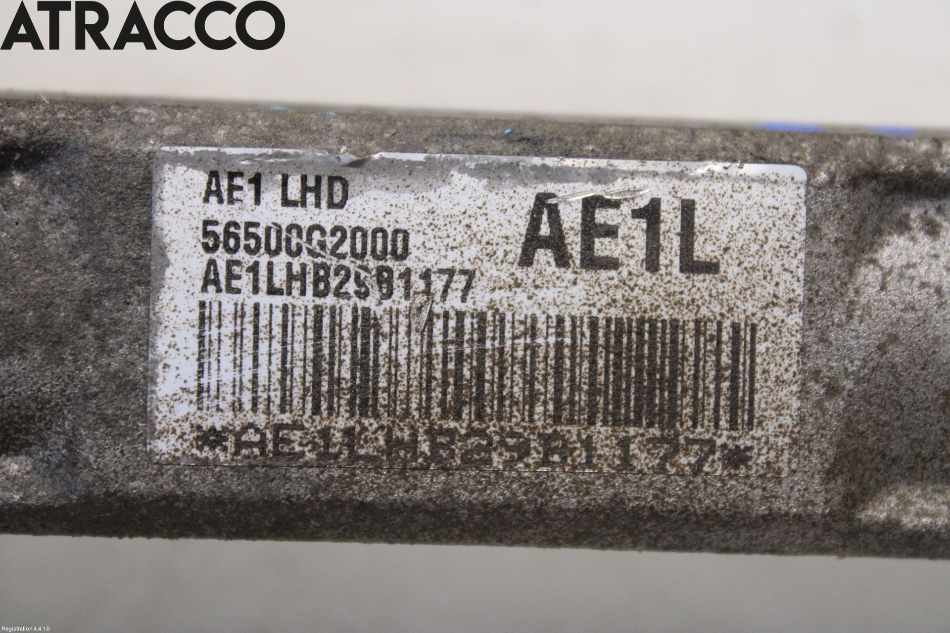 Hyundai IONIQ AE 17-22 Servo Snekke - Tannstang