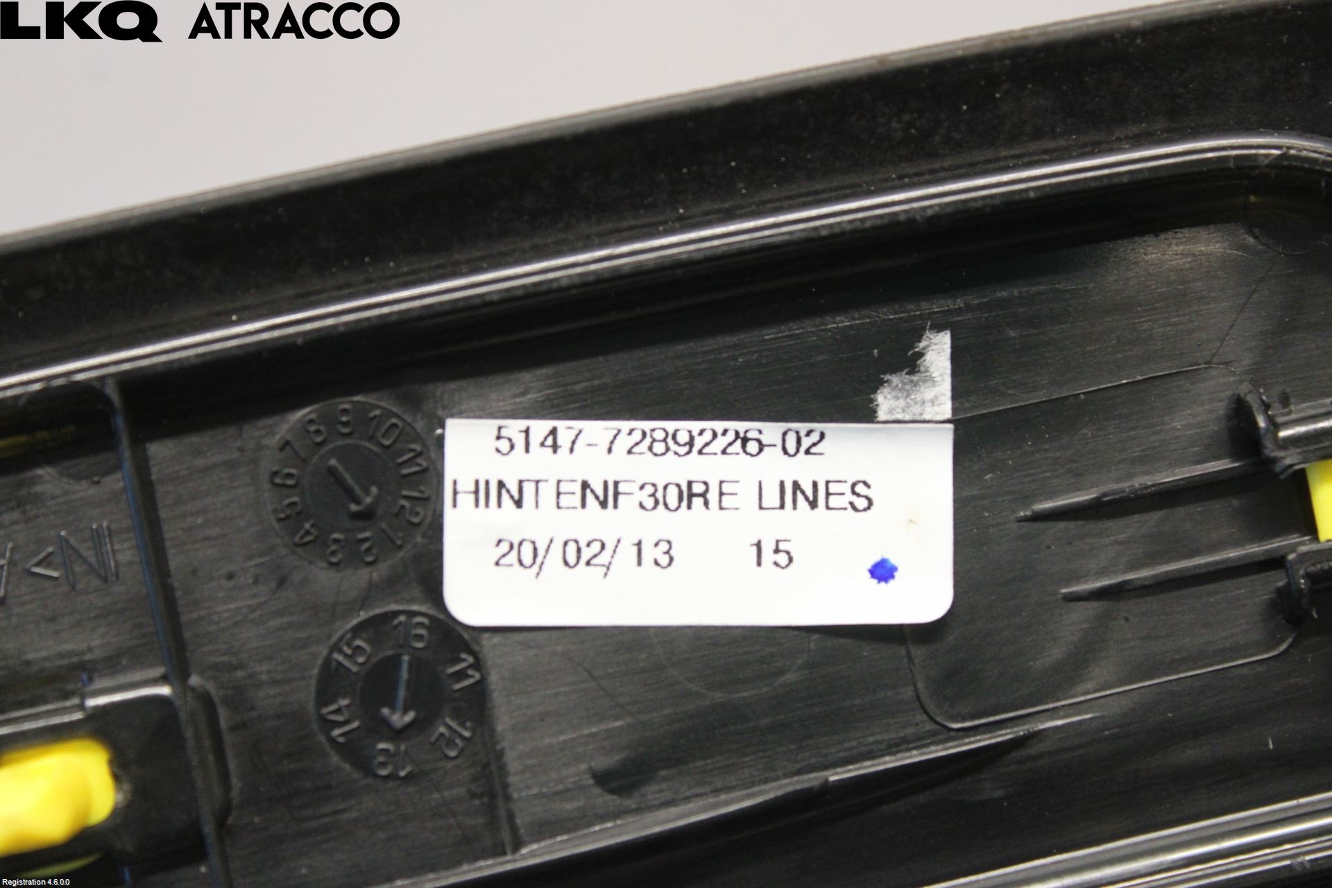 BMW 3 F30/F31/F80 12-19 Innr Terskel Innstigning