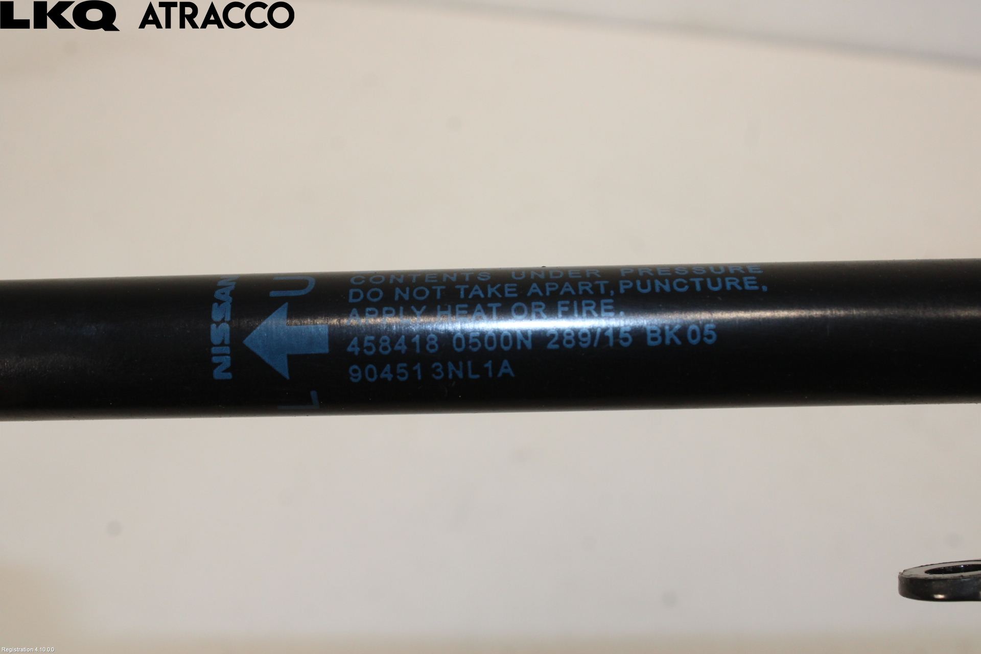 Nissan LEAF 11-17 Bakluke Demper-Gassfjær