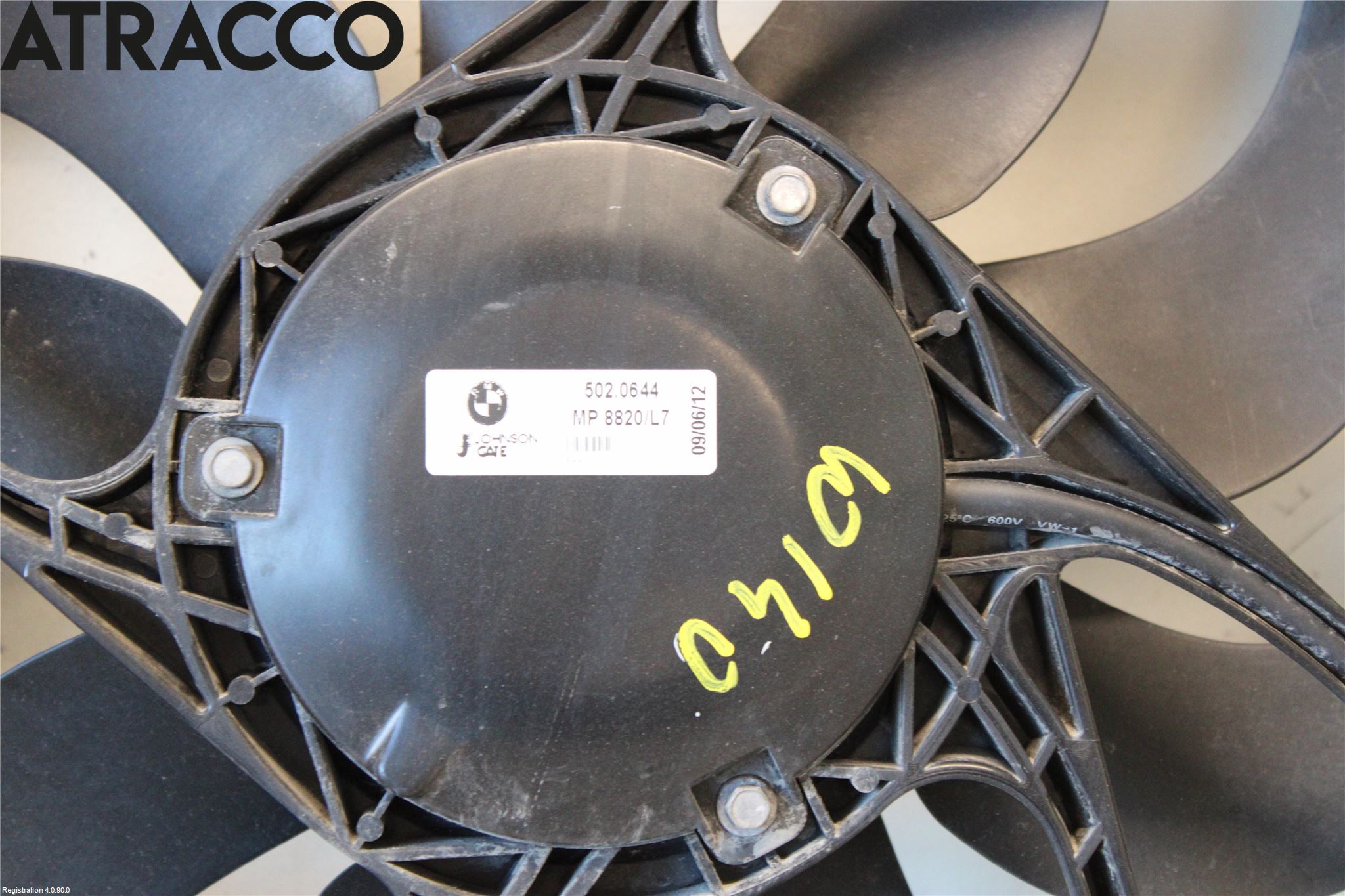 BMW 3 F30/F31/F80 12-19 Kjølevifte Elektrisk