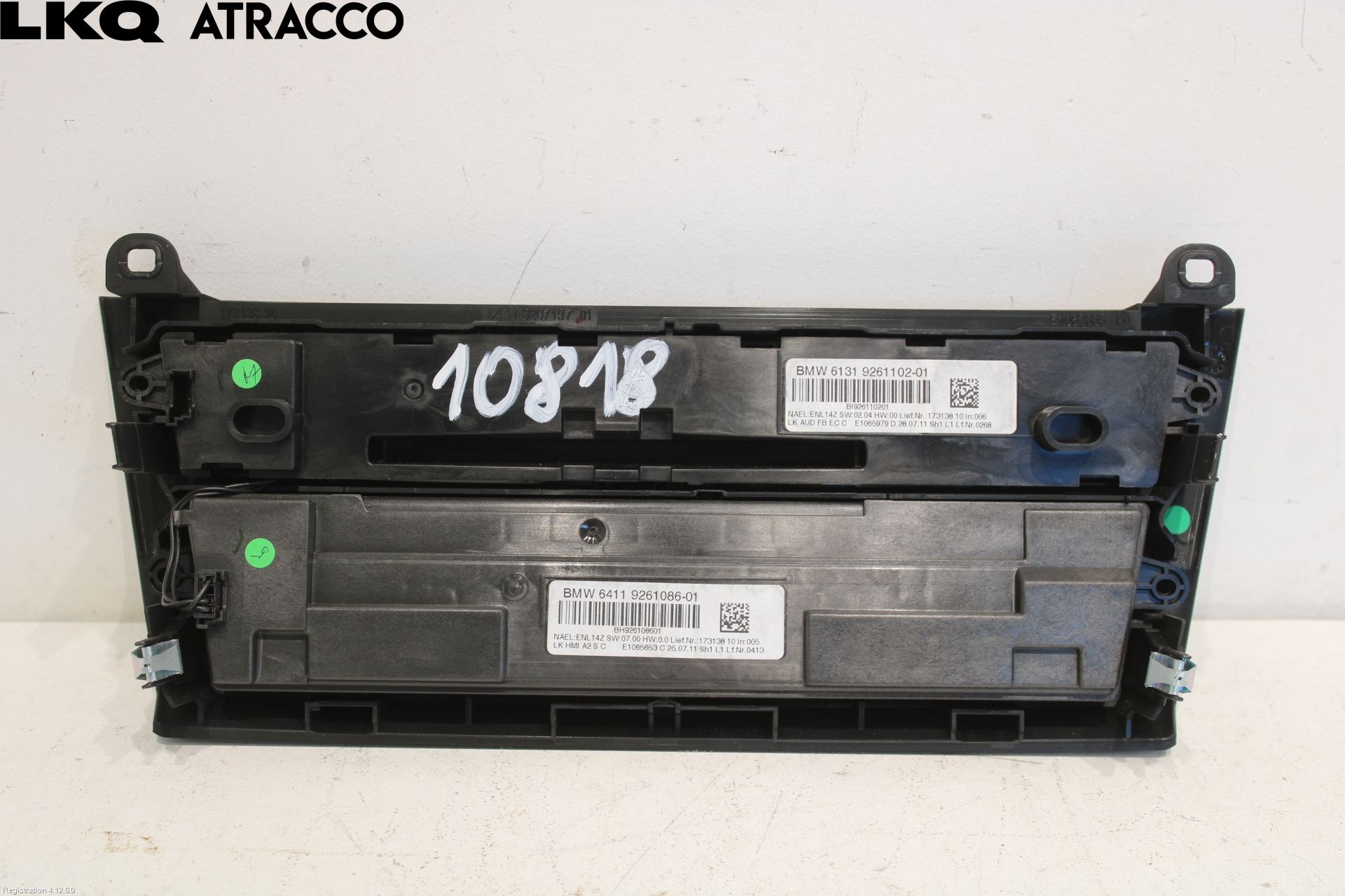 BMW 1 F20/F21 11-19 Varme Ac Betjening-Display