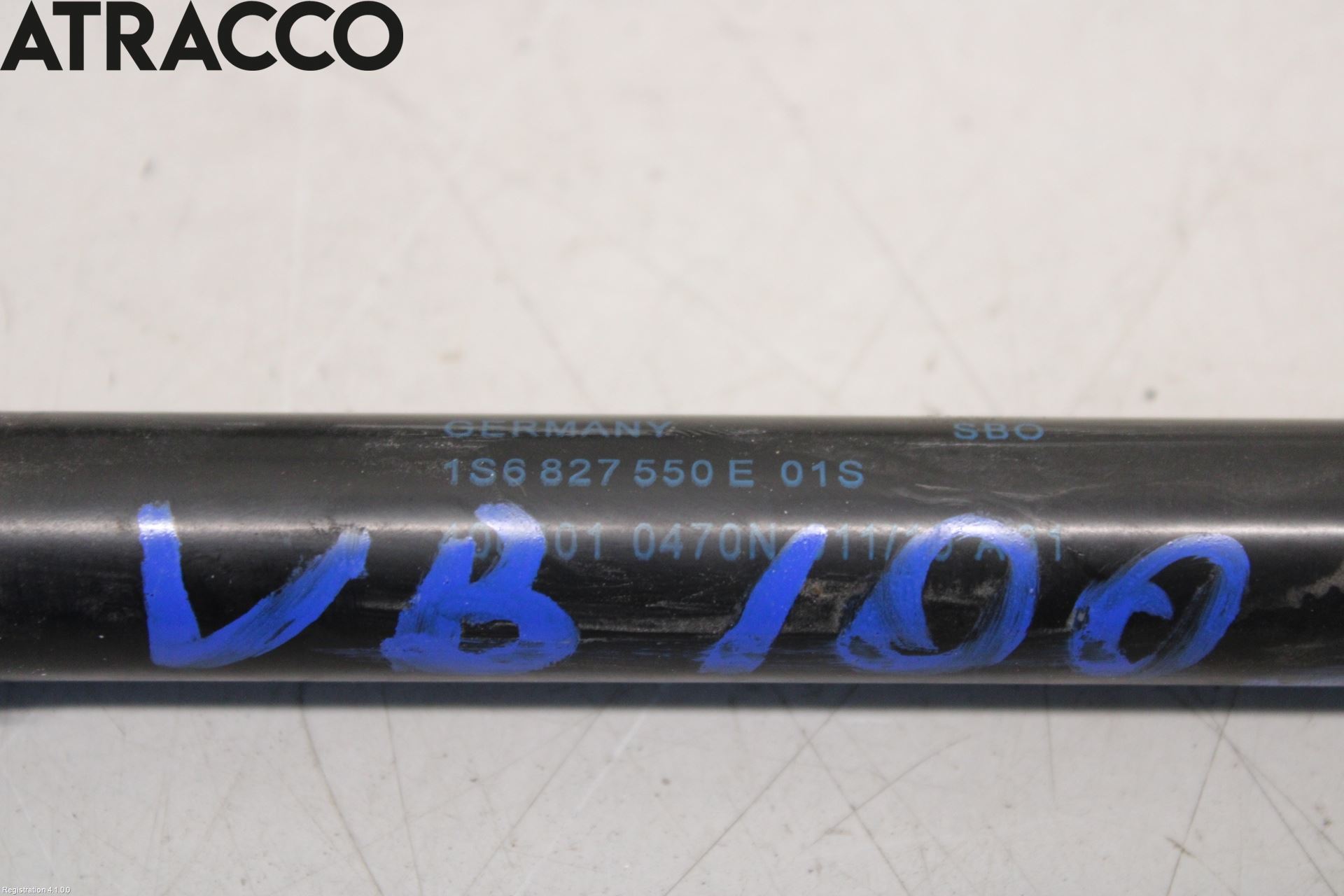 Volkswagen VW UP! / E-UP! Bakluke Demper-Gassfjær