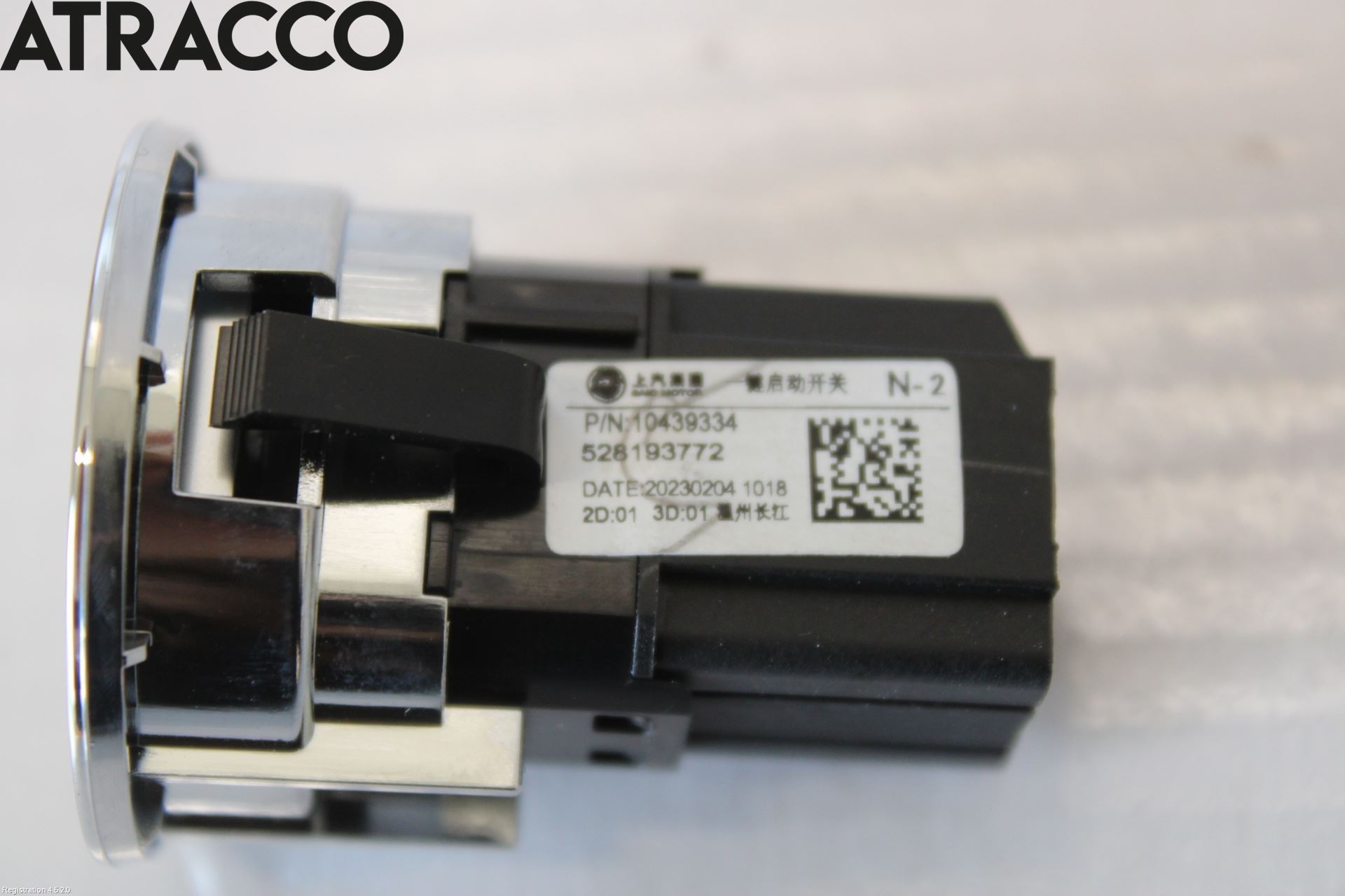 MG ZS EV 20- Startknapp Personbil