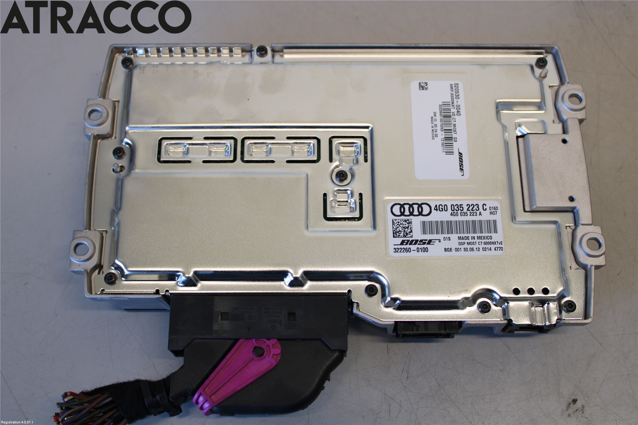 Audi A6 ALLROAD 12-18 Stereo Forsterker