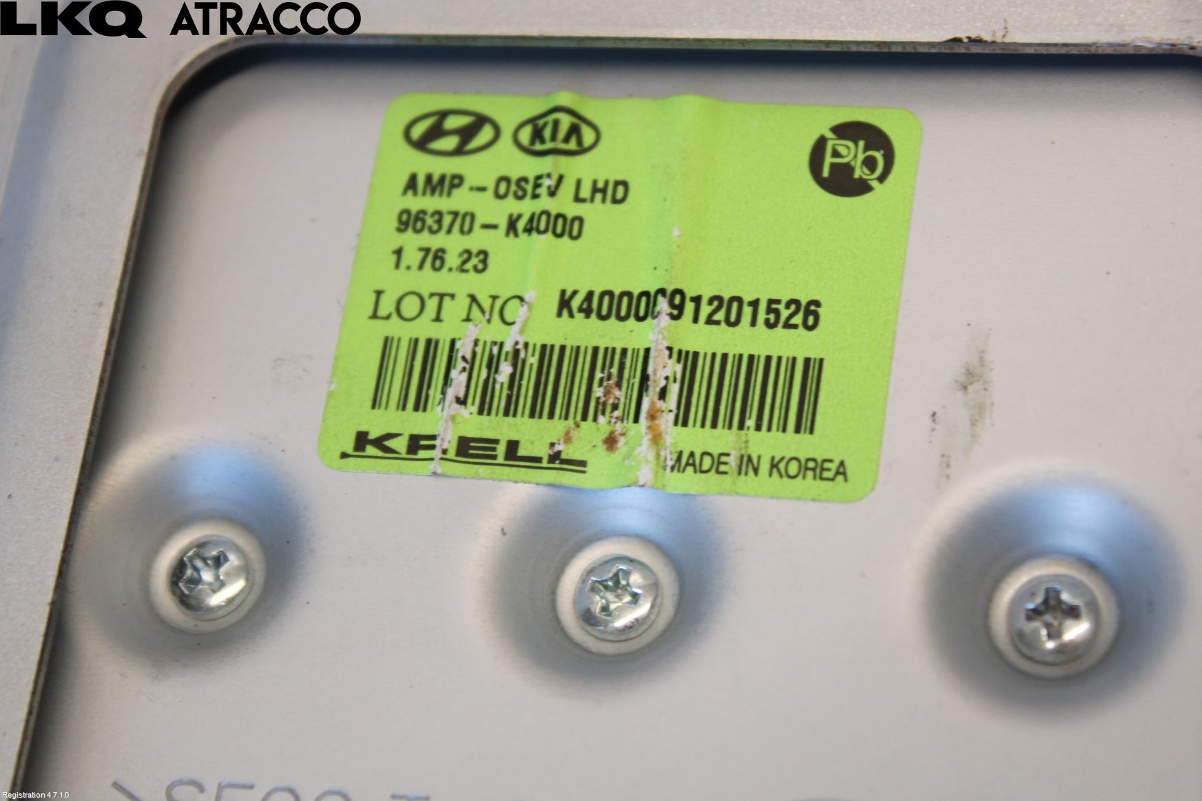 Hyundai KONA/ELECTRIC OS 18-23 Stereo Forsterker