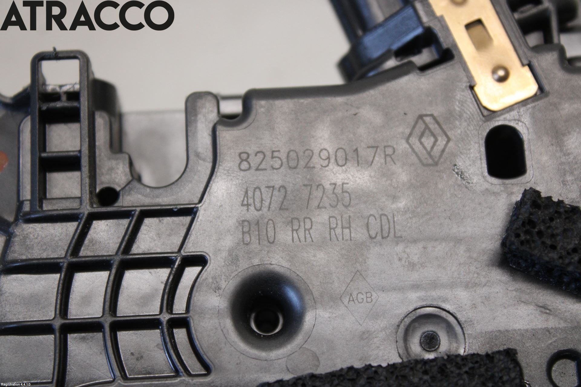 Renault ZOE/E-TECH 13- Dørlås - Låsekasse