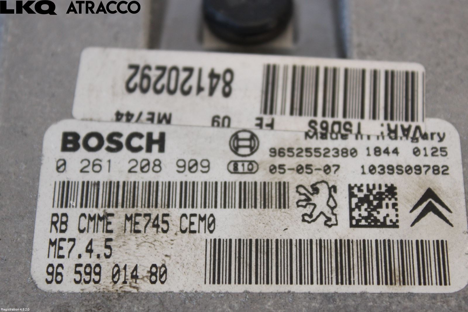 Peugeot 307     01-05 Styreenhet Innsprøytning