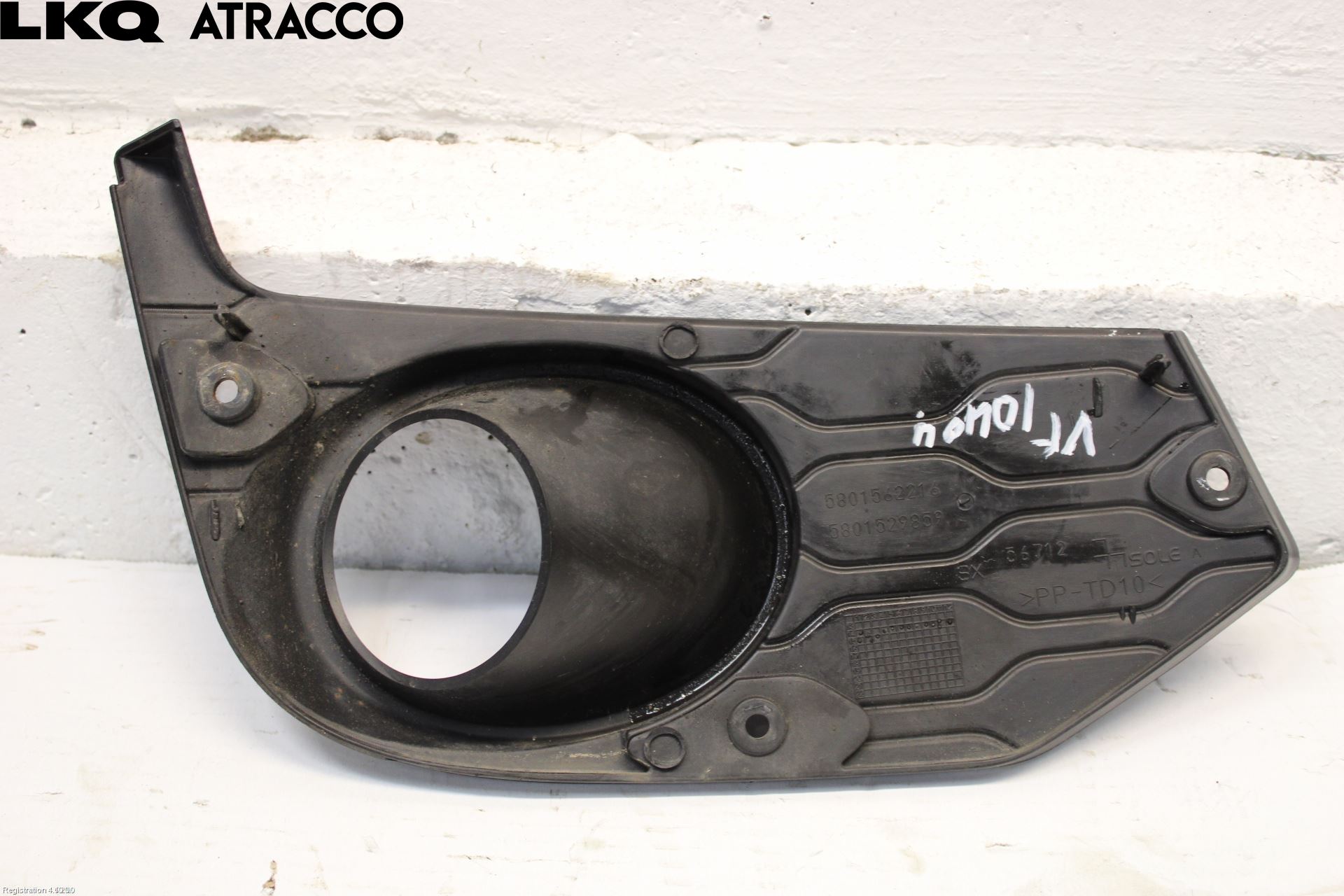 Iveco DAILY 14->> Frontlykt Kurve-Tåkelys Ramme