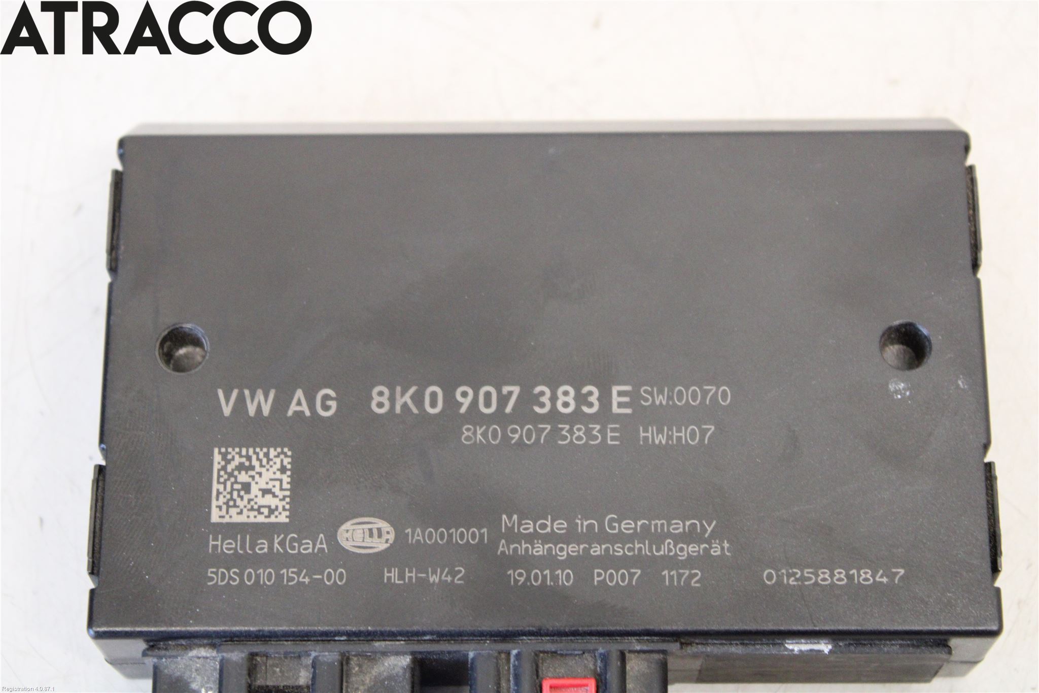 Audi A4/S4 08-11 Styreenhet Tilhengerfeste