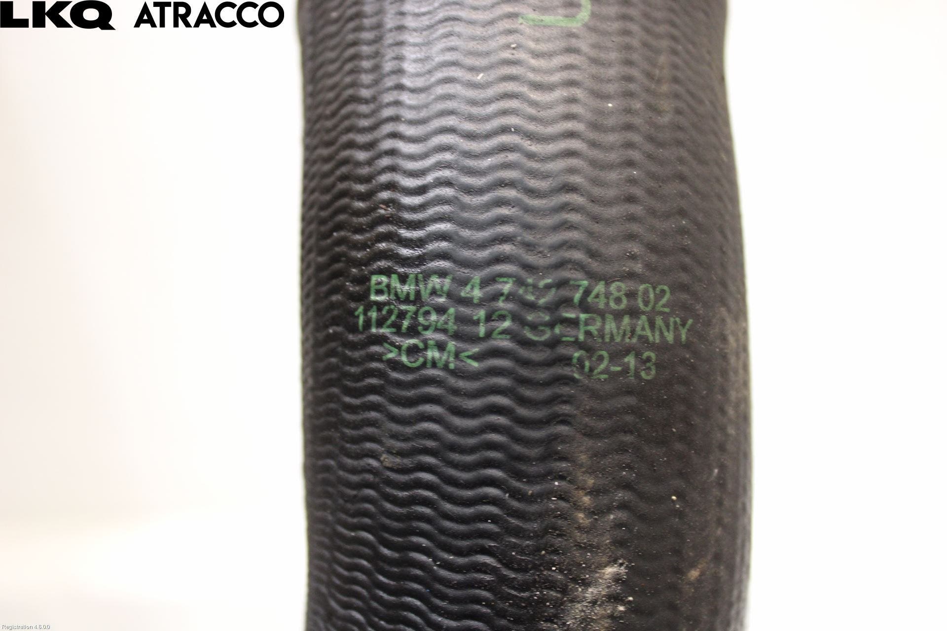 BMW 3 F30/F31/F80 12-19 Intercooler Rør-Slange