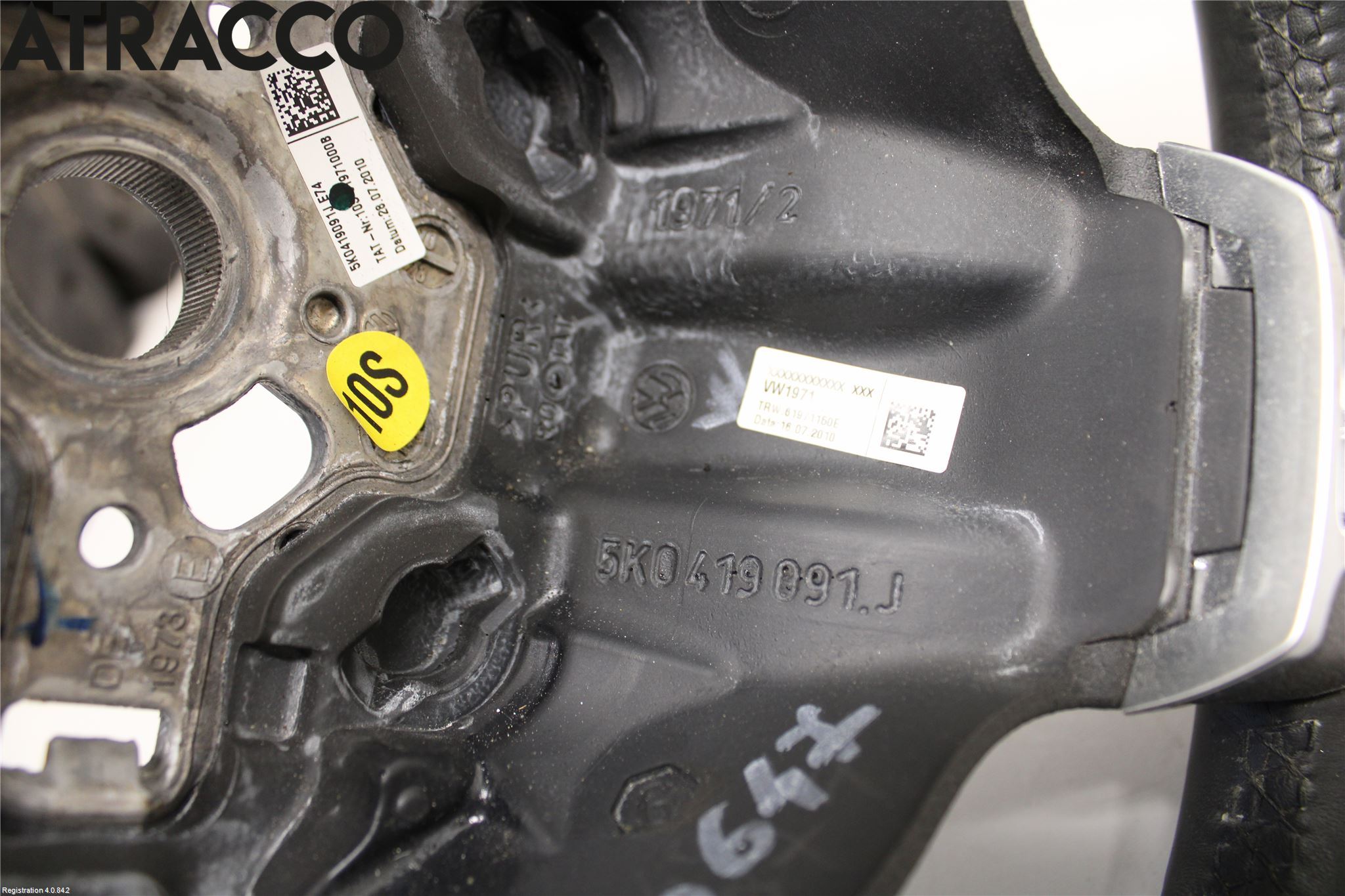 Volkswagen VW GOLF VI 09-13 Ratt