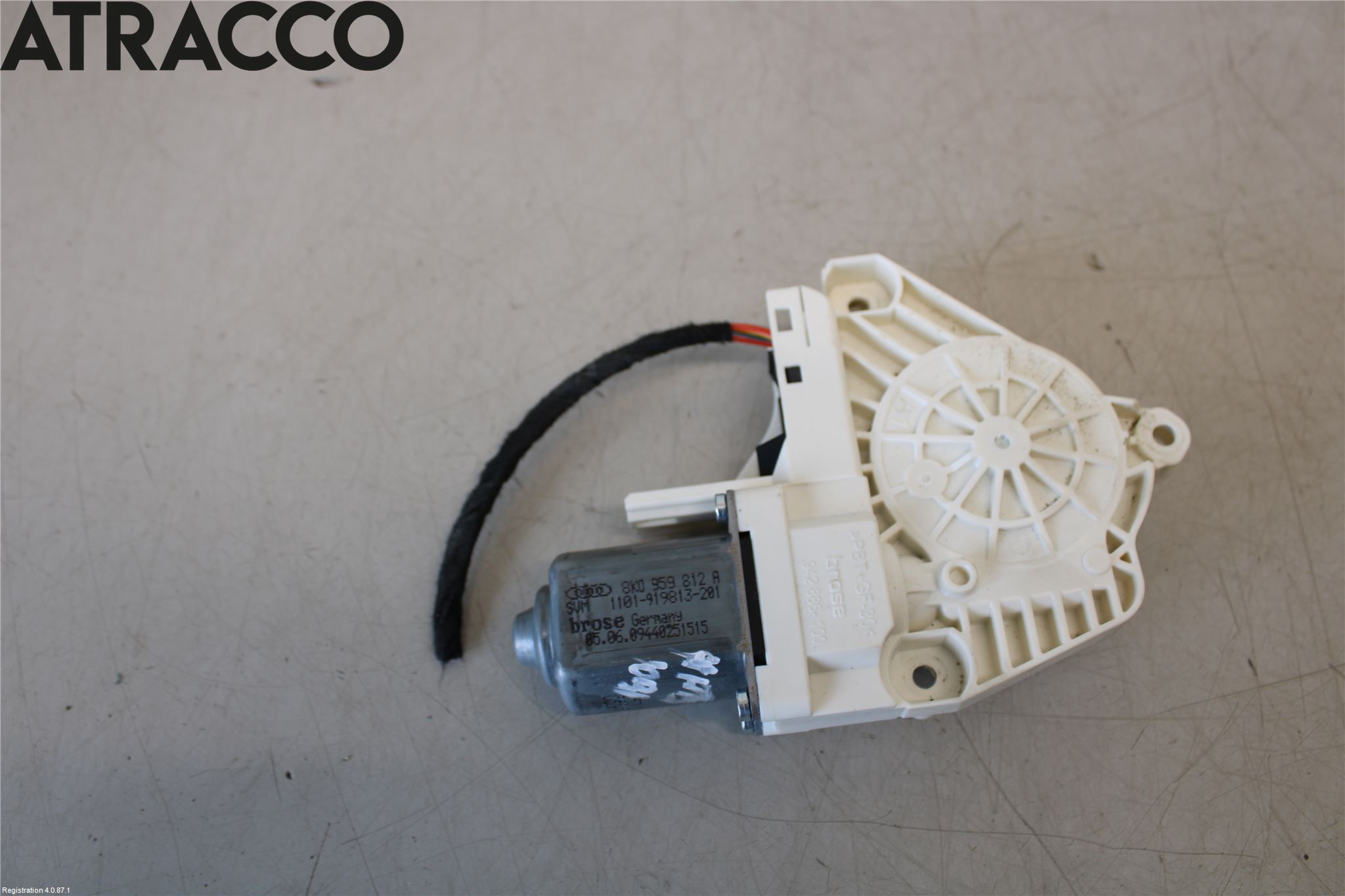 Audi Q5 09-16 Vindusheismotor