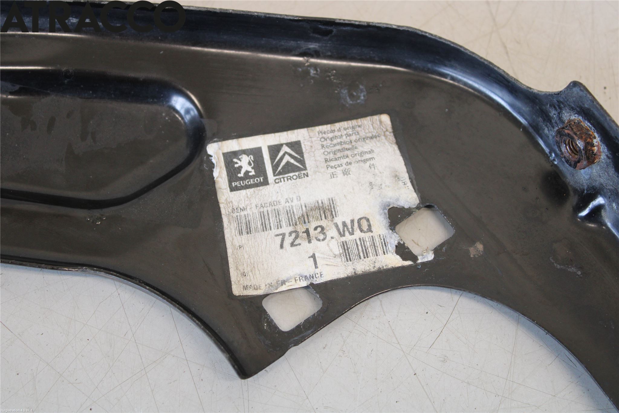 Citroen BERLINGO 08-18 Frontplate