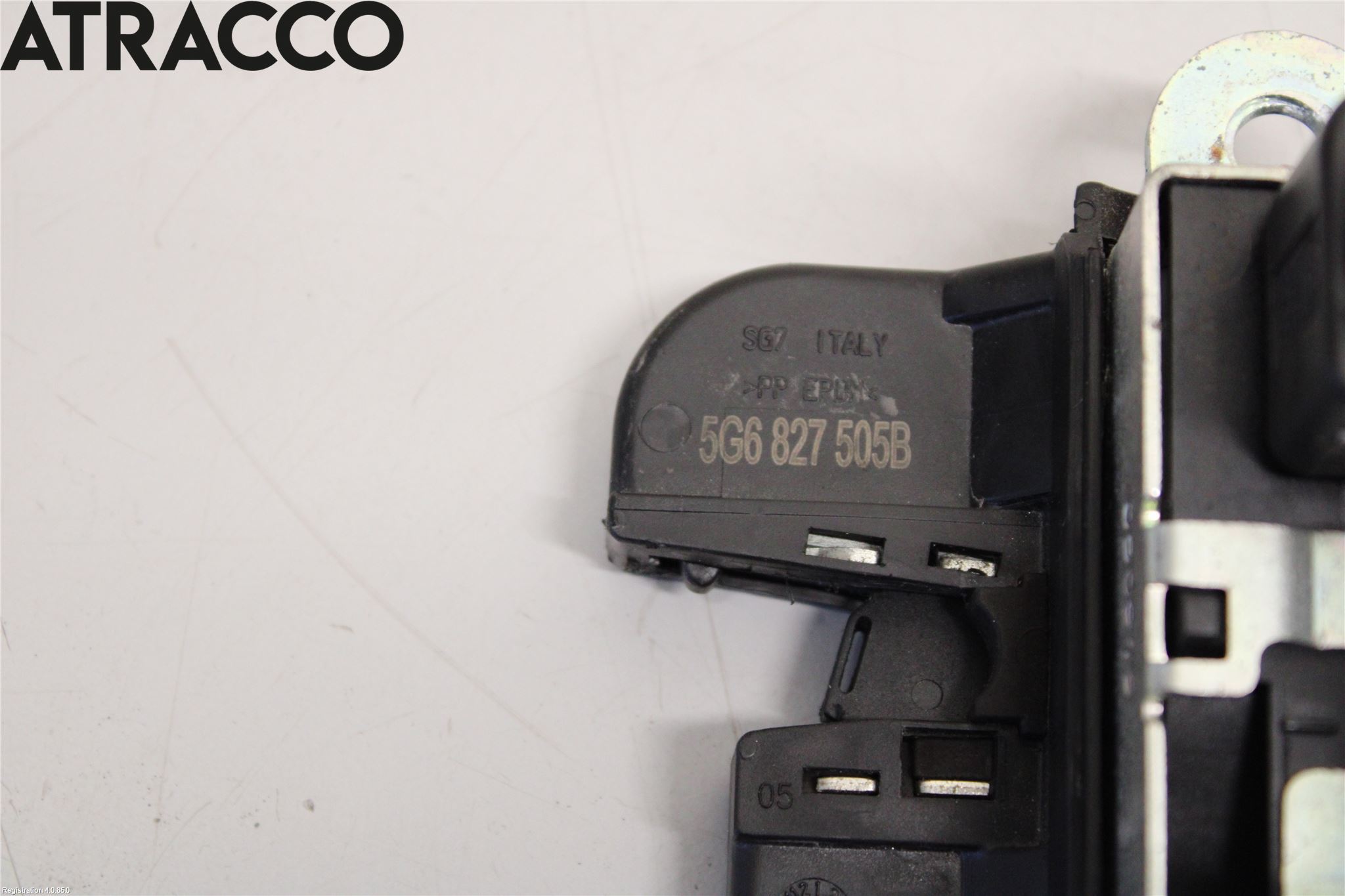 Volkswagen VW GOLF / E-GOLF VII 13-20 Bakluke-Lokk Låsekasse