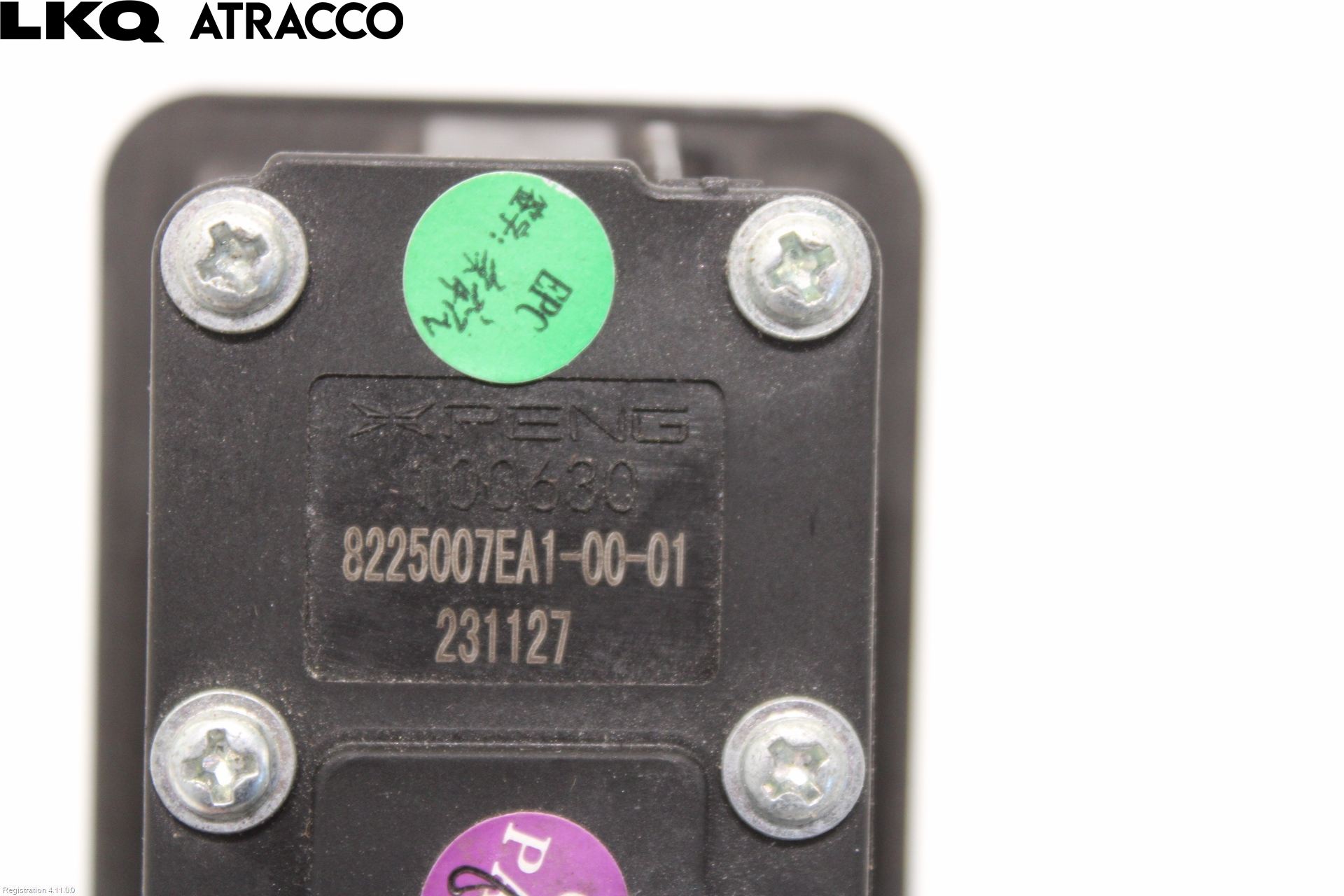 XPENG G9 22- Bakluke Handtak Ytre