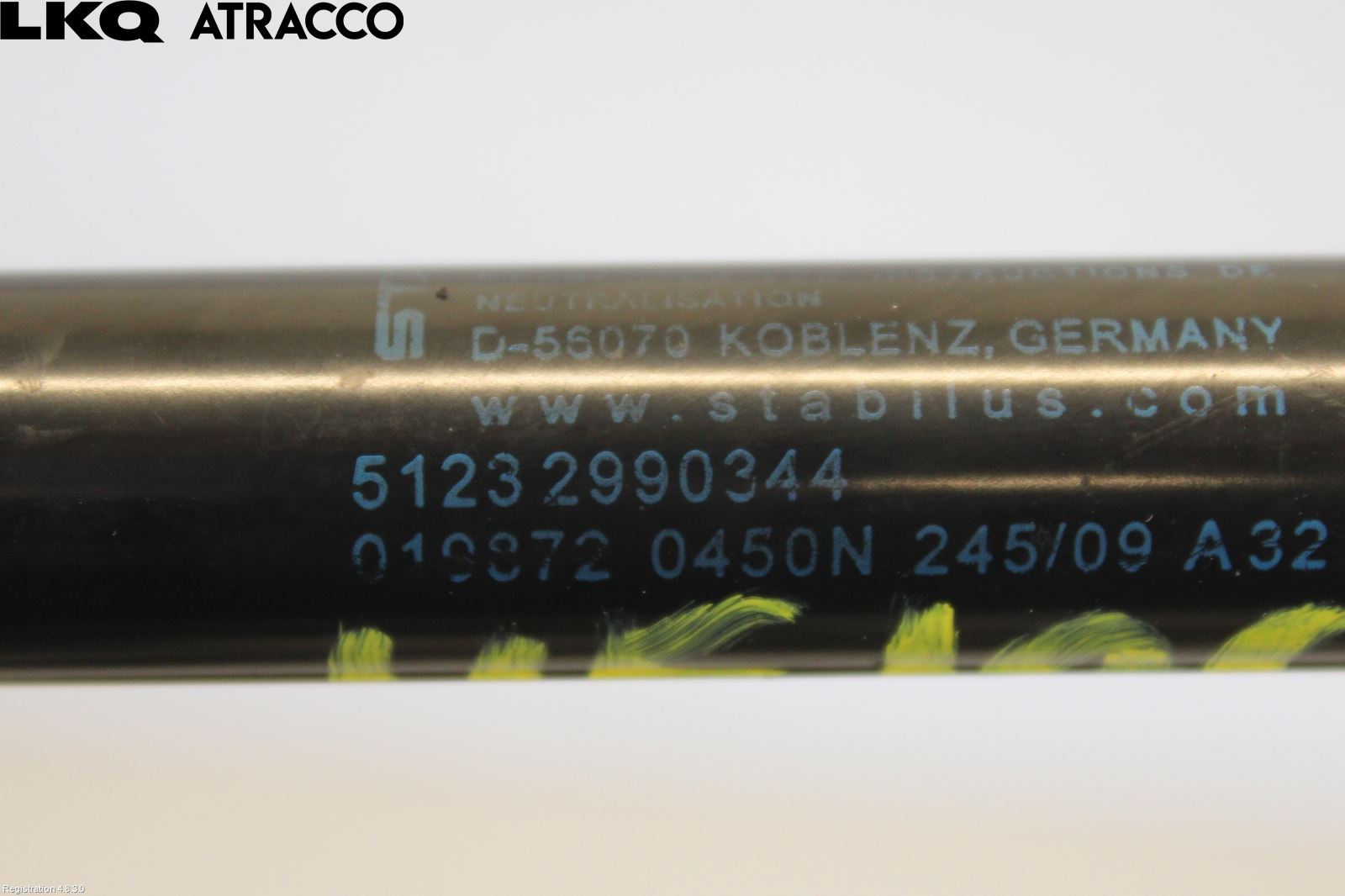 BMW X1 E84 10-15 Panser Demper-Gassfjær