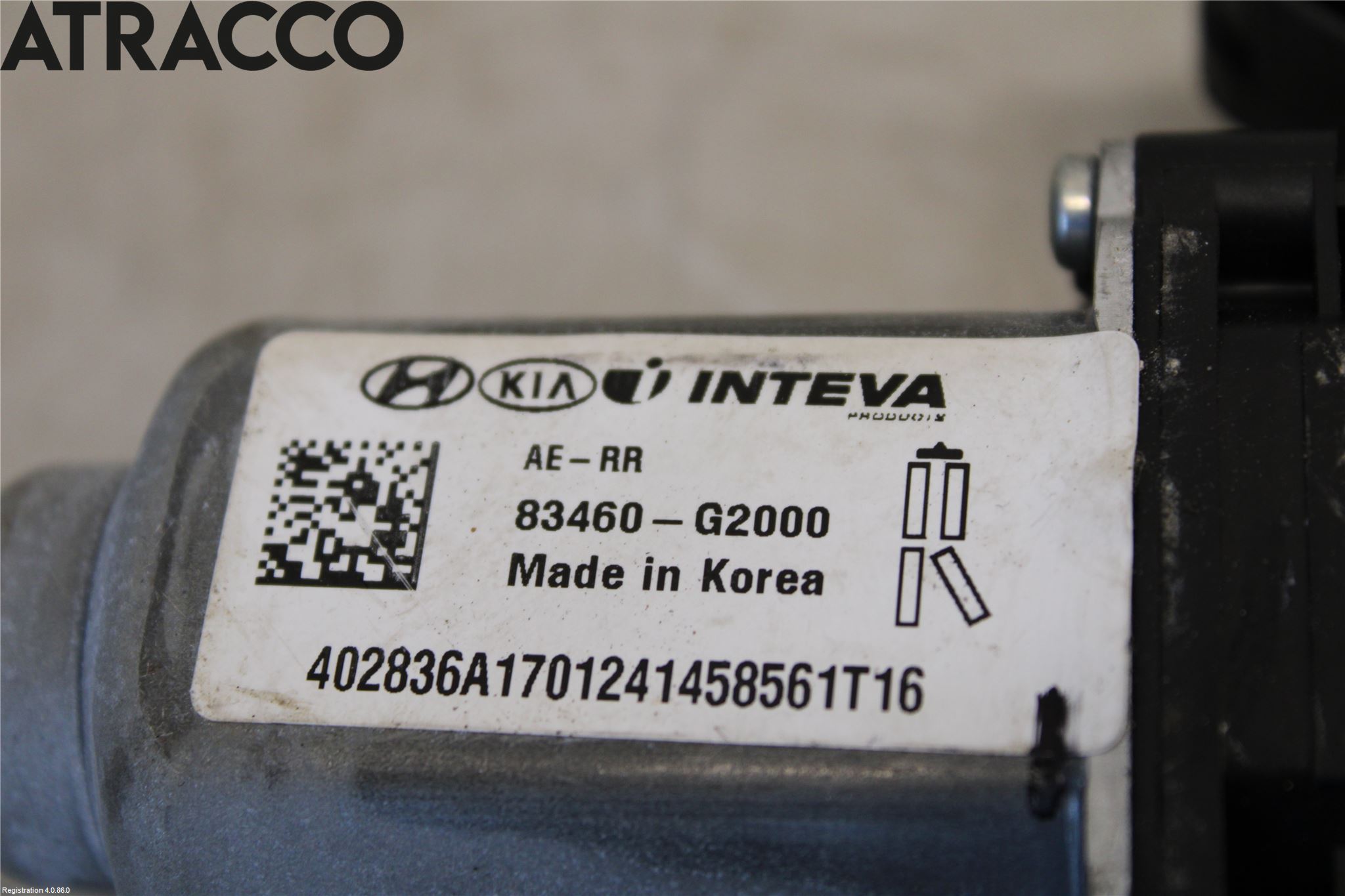 Hyundai IONIQ AE 17-22 Vindusheismotor