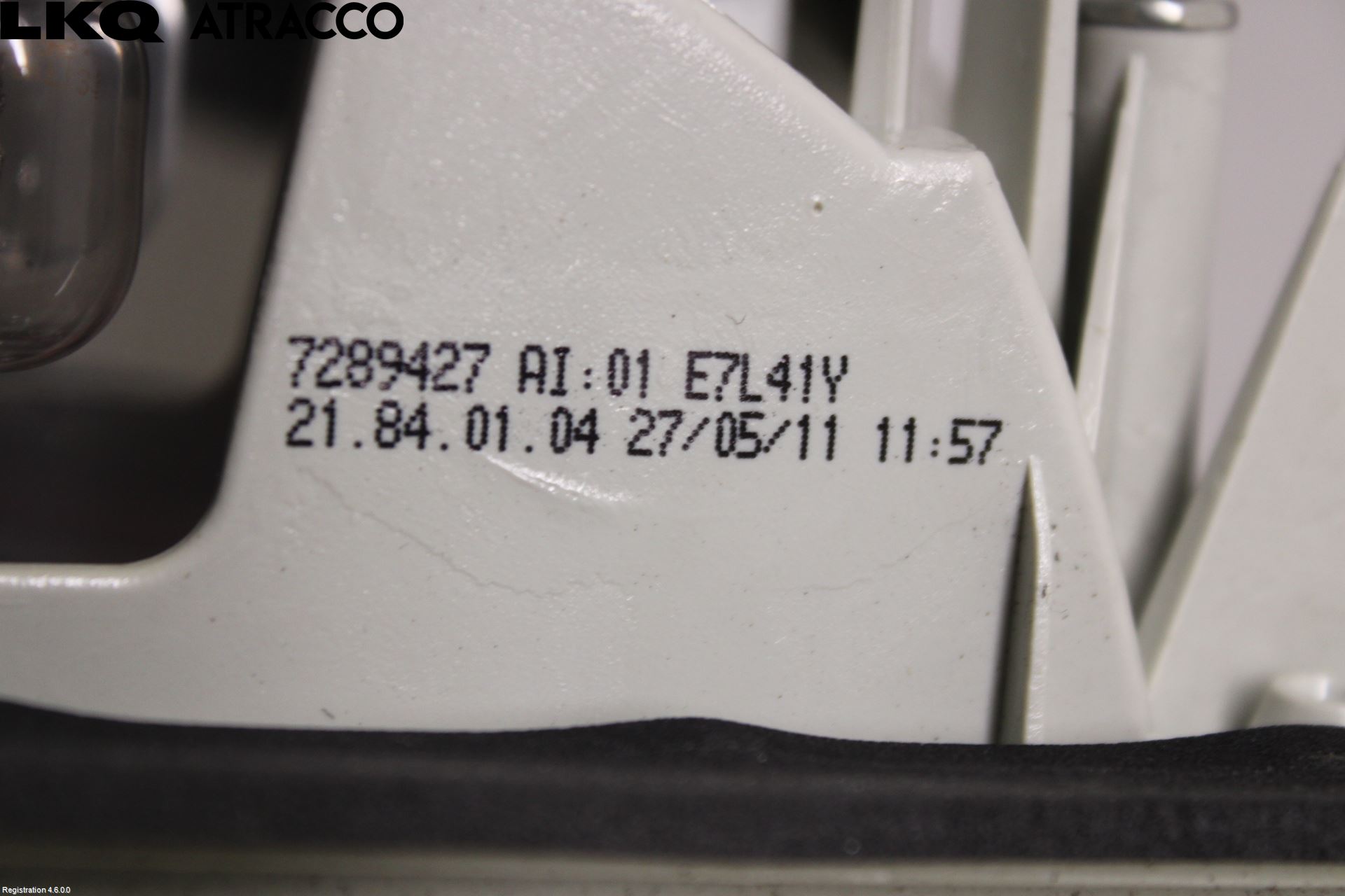 BMW 3 E90/91 SED/TOU 05-12 Baklykt Venstre  På Luke(Indre