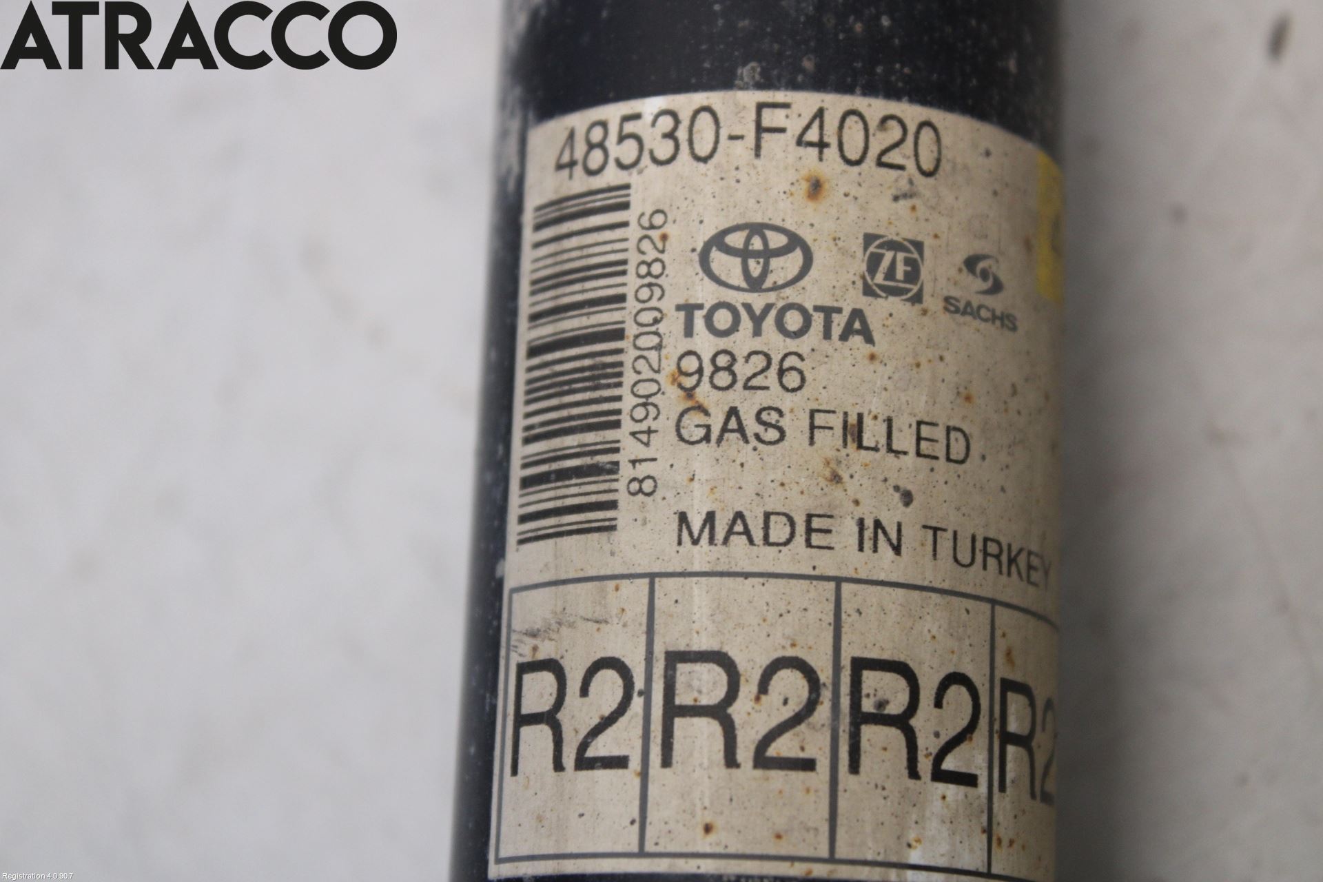 Toyota C-HR 16-23 Støtdemper Bak