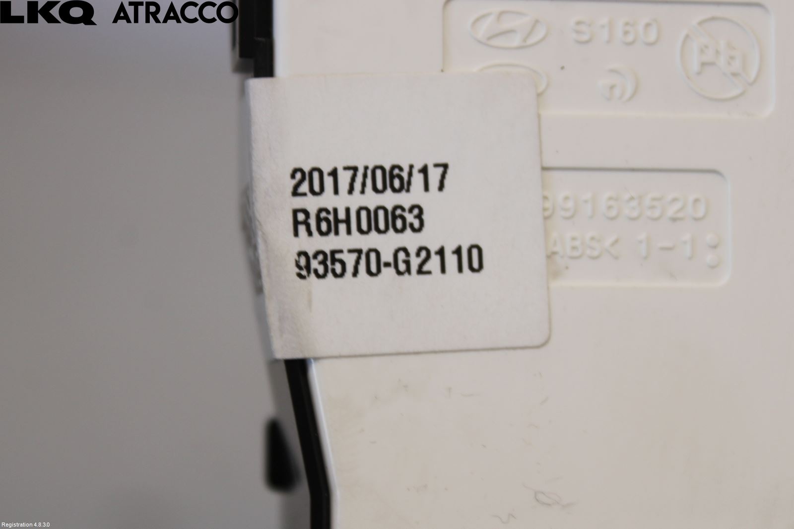 Hyundai IONIQ AE 17-22 Bryter Vindusheis