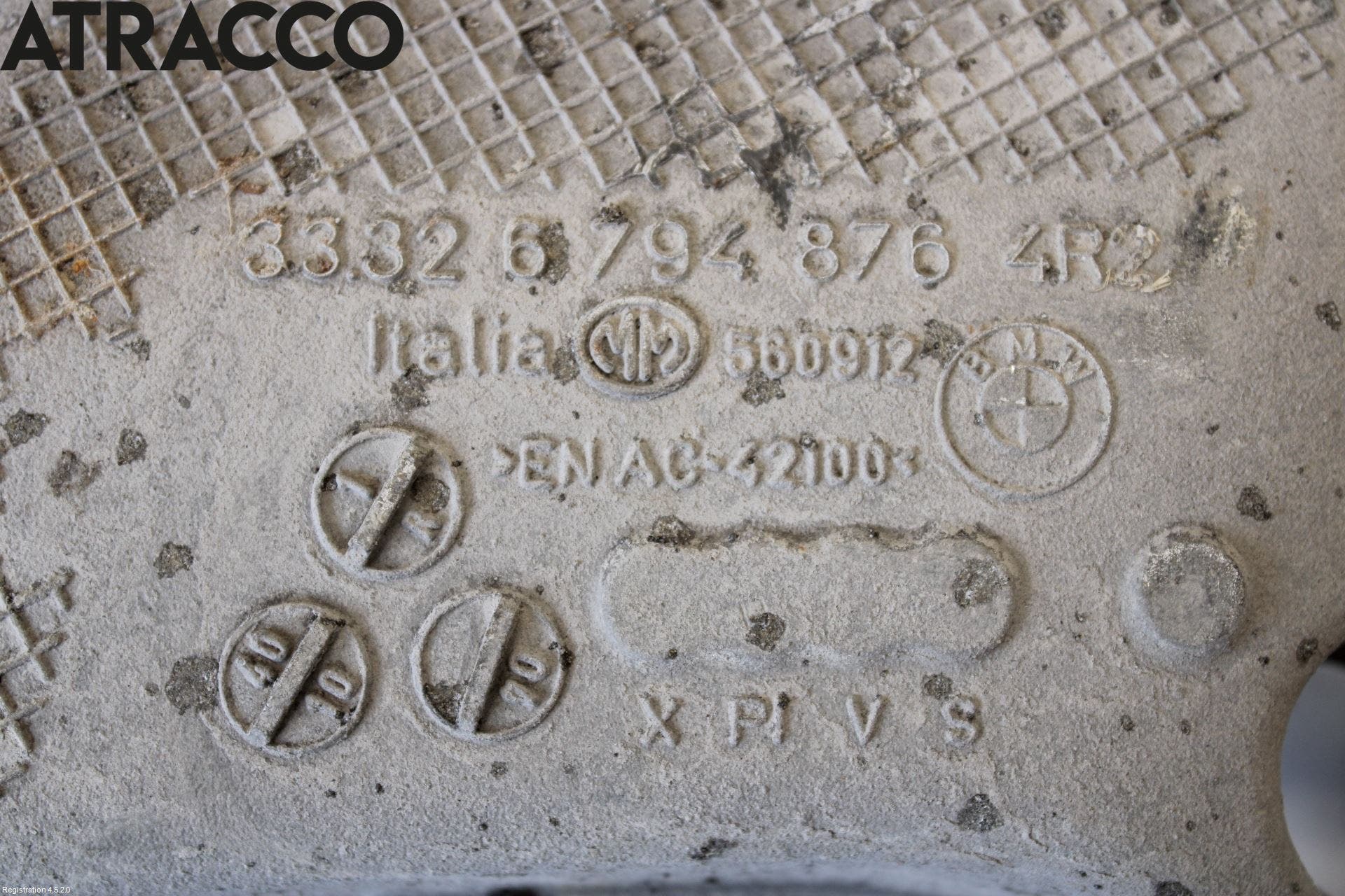 BMW 5 F10/F11/F18 09-17 Bærearm Bak Høyre