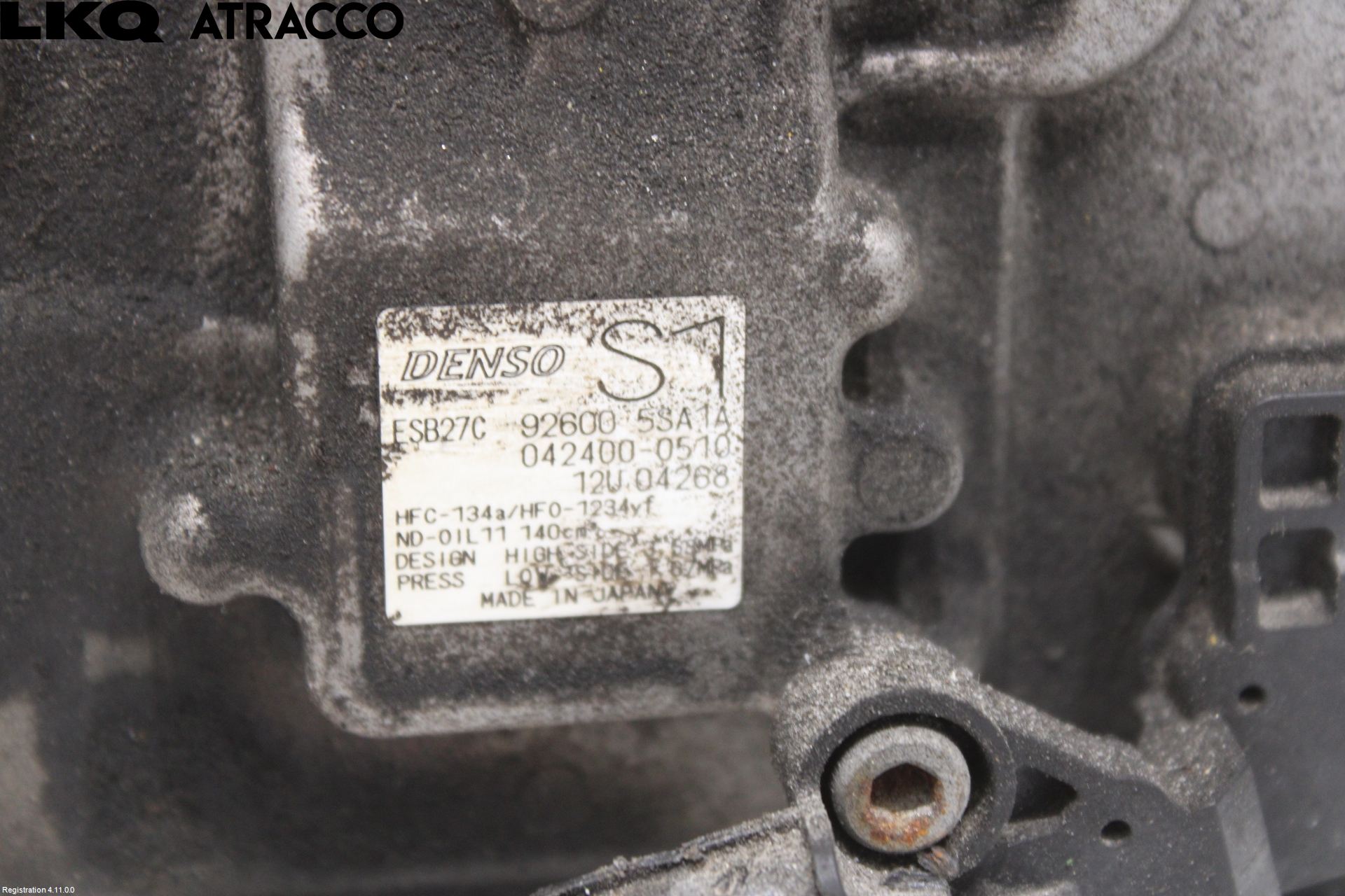 Nissan LEAF 18- Varme Ac Kompressor