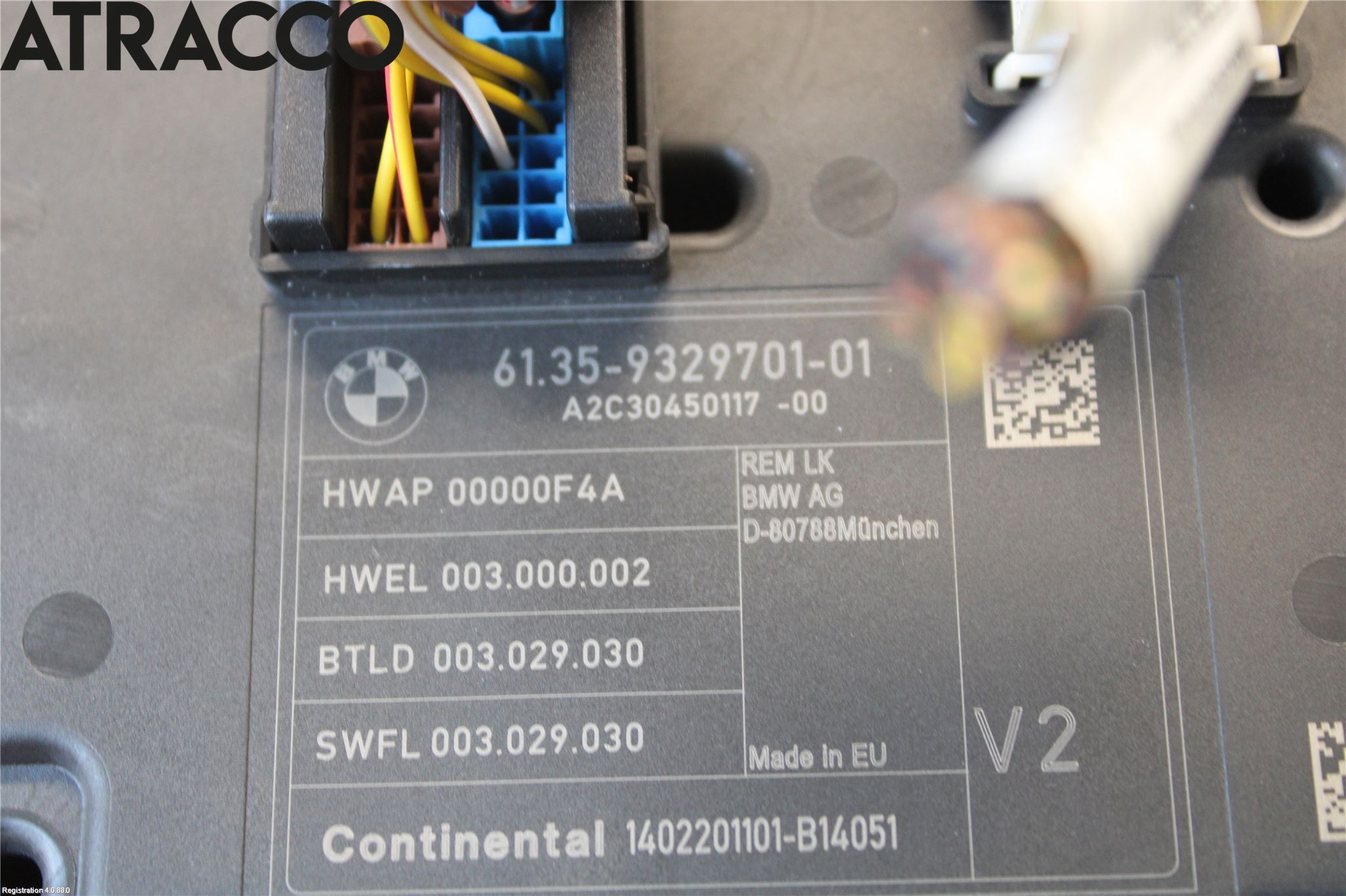 BMW 3 F30/F31/F80 12-19 Styreenhet Øvrig