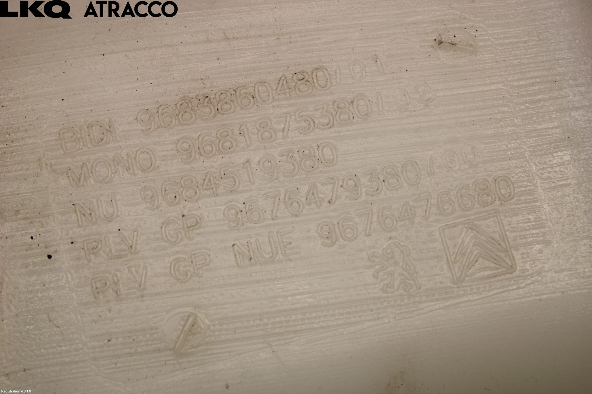 Citroen BERLINGO 08-18 Spylerbeholder Frontrute-Lykte