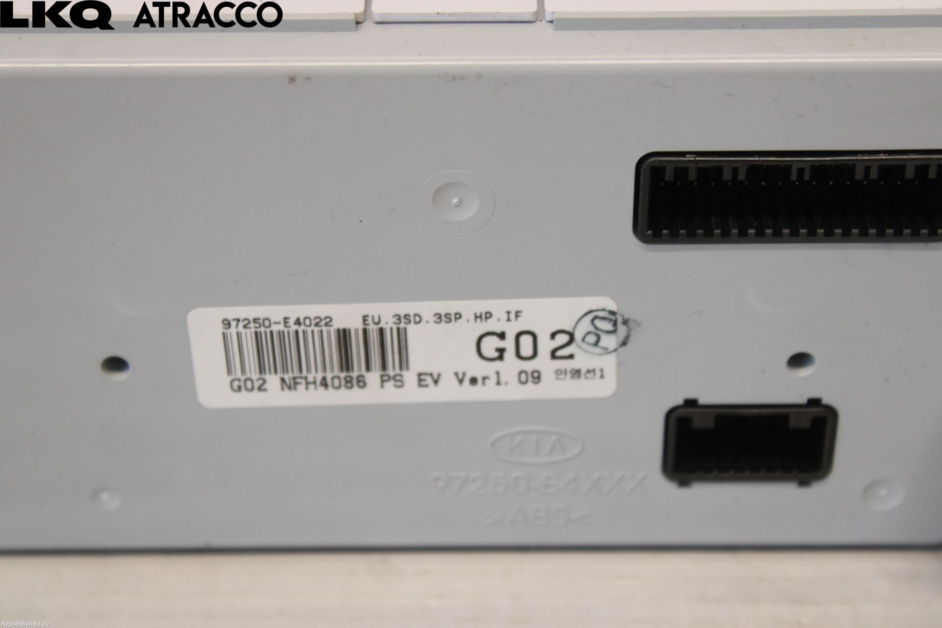 Kia SOUL 09- Varme Ac Betjening-Display