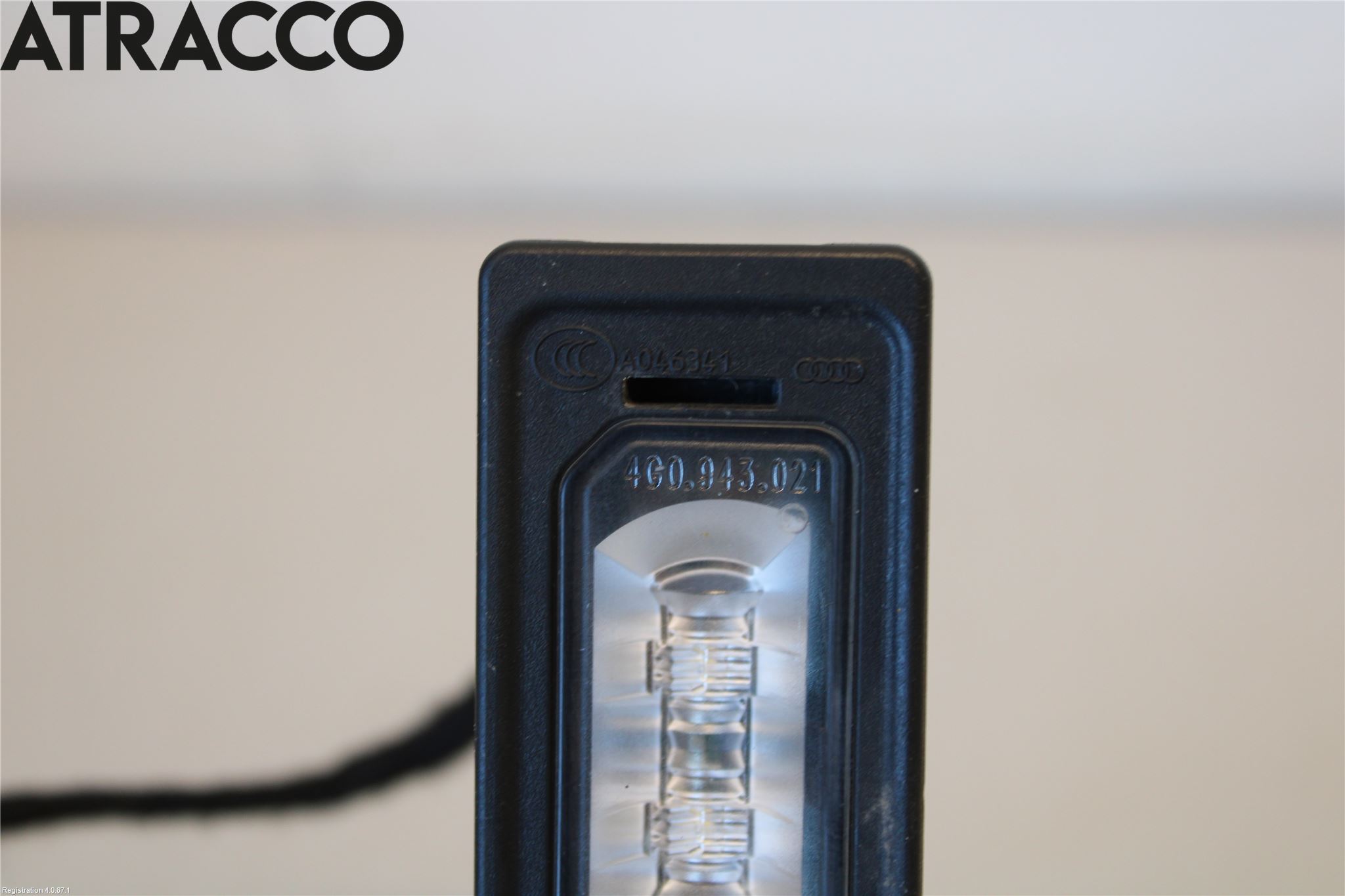 Audi A6 ALLROAD 12-18 Skilt Belysning