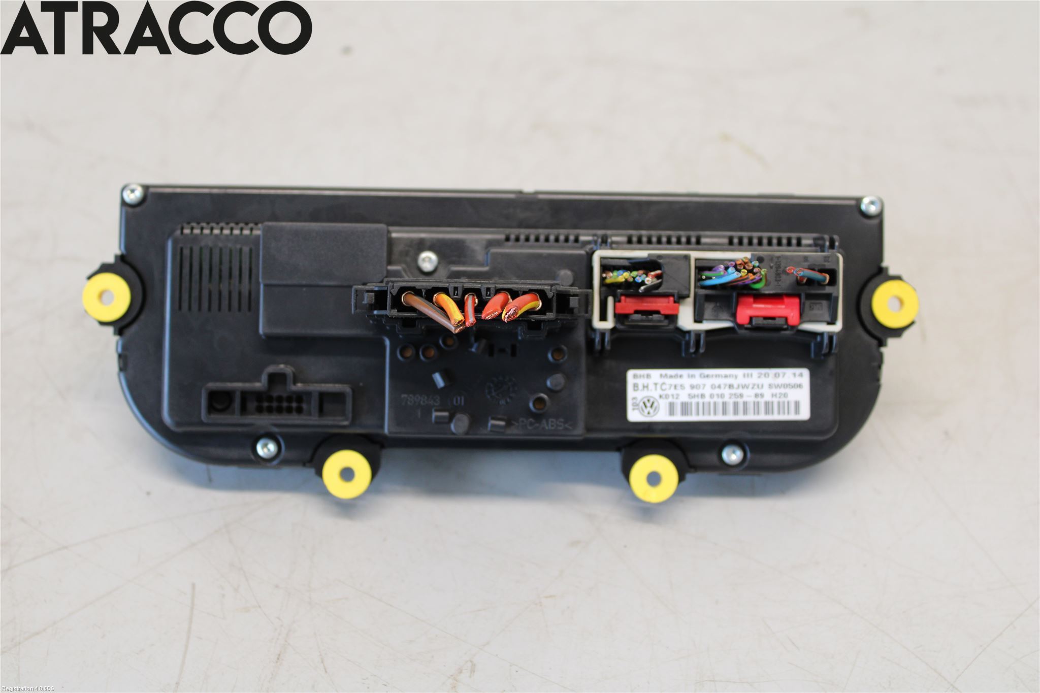 Volkswagen VW CADDY 11-15 Varme Ac Betjening-Display